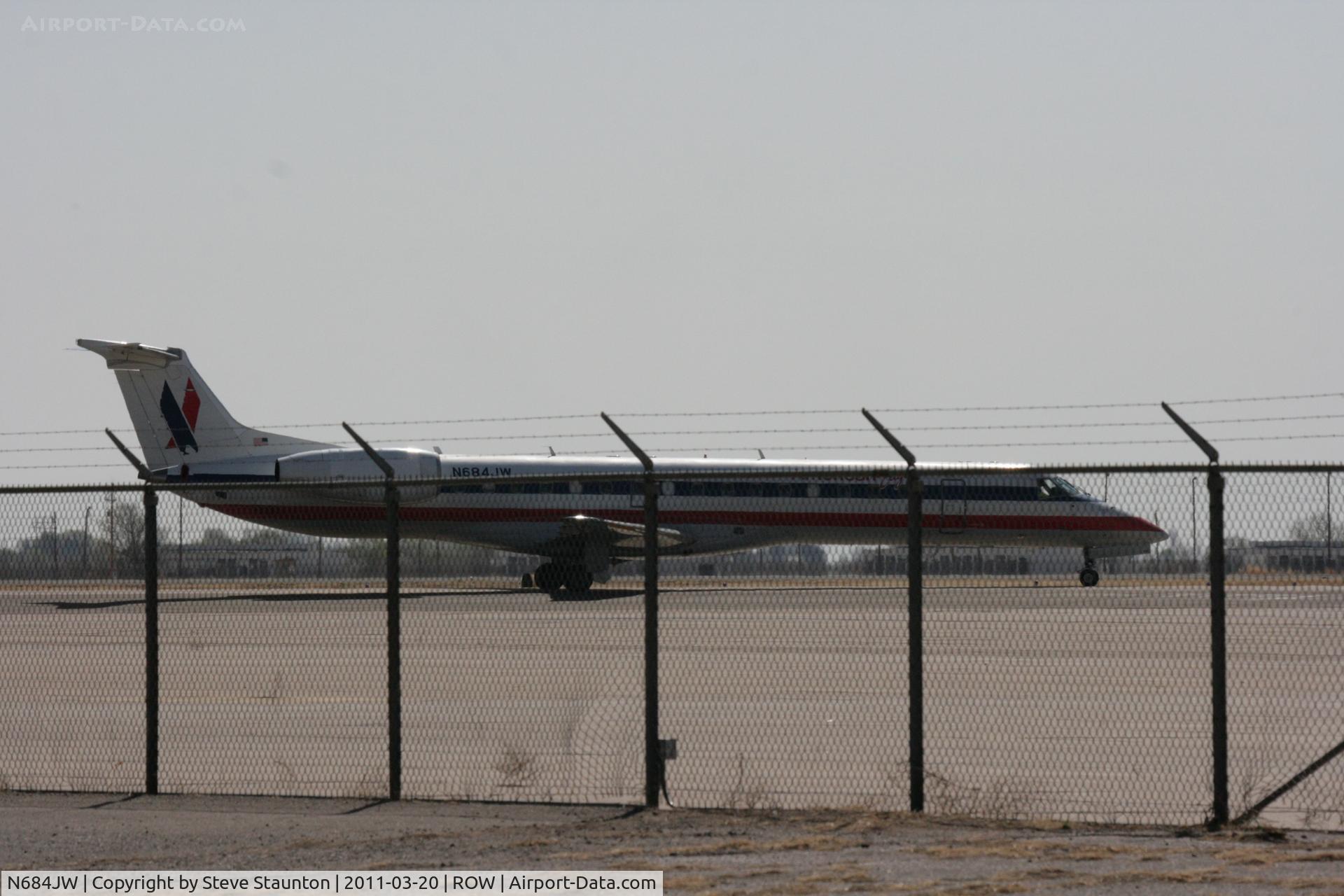 N684JW, 2004 Embraer ERJ-145LR (EMB-145LR) C/N 14500835, Taken at Roswell International Air Centre Storage Facility, New Mexico in March 2011 whilst on an Aeroprint Aviation tour