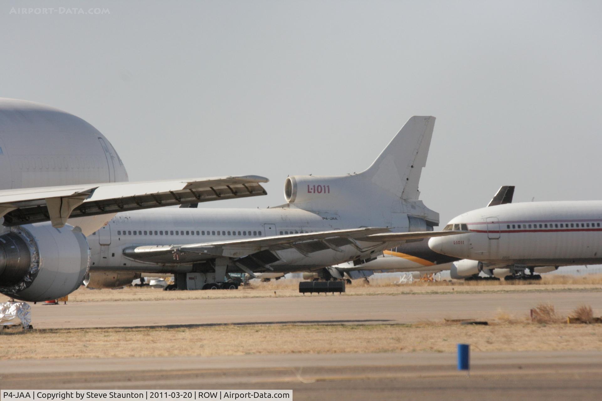 P4-JAA, Lockheed L-1011-385-1 TriStar 1 C/N 193B-1013, Taken at Roswell International Air Centre Storage Facility, New Mexico in March 2011 whilst on an Aeroprint Aviation tour