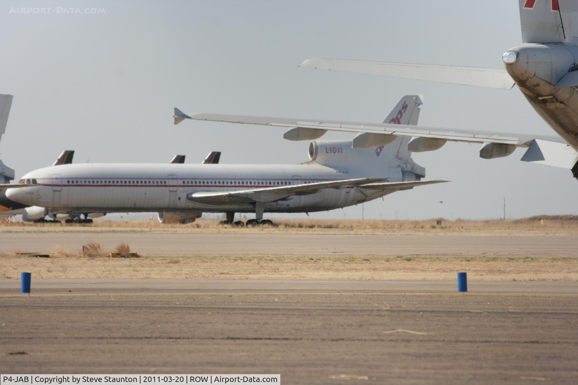 P4-JAB, 1981 Lockheed L-1011-385-1-15 TriStar 100 C/N 193B-1215, Taken at Roswell International Air Centre Storage Facility, New Mexico in March 2011 whilst on an Aeroprint Aviation tour