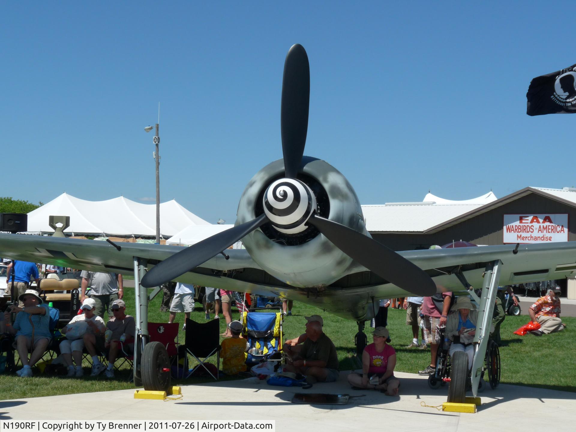N190RF, Focke-Wulf Fw-190A-9 C/N 980 574, FW 190 A-9 
