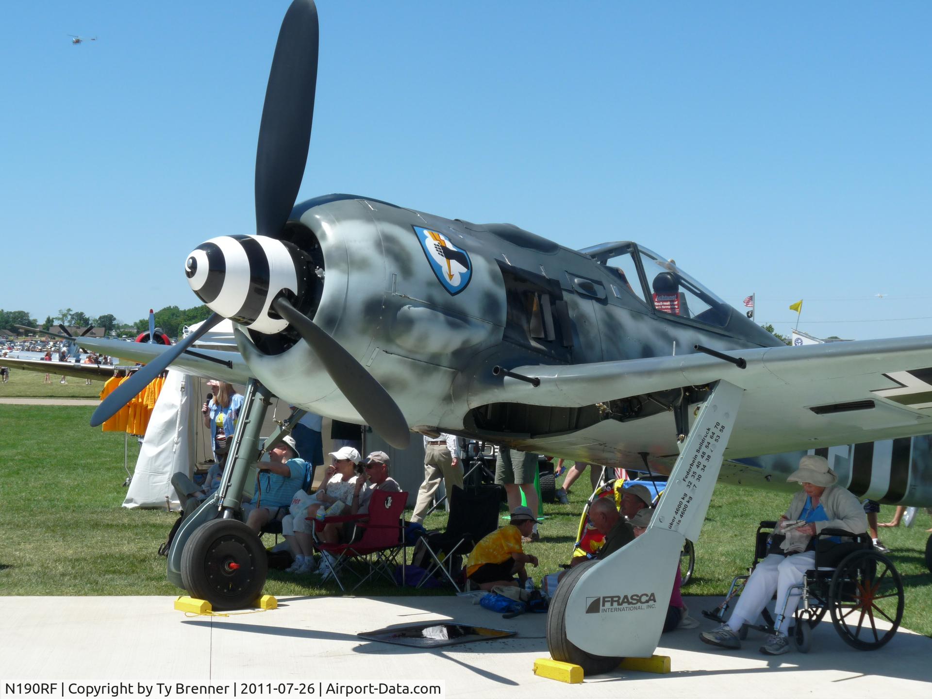 N190RF, Focke-Wulf Fw-190A-9 C/N 980 574, FW 190 A-9 