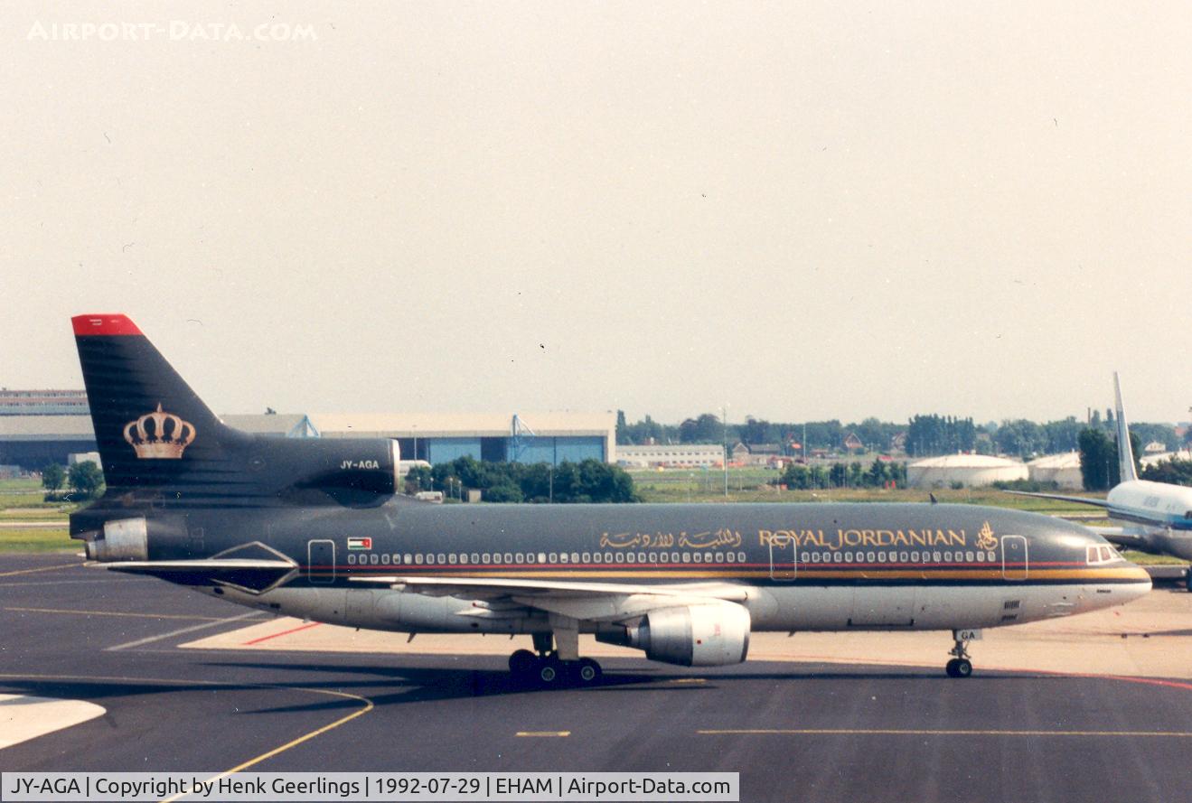 JY-AGA, 1981 Lockheed L-1011-385-3 TriStar 500 C/N 293A-1217, Royal Jordanian