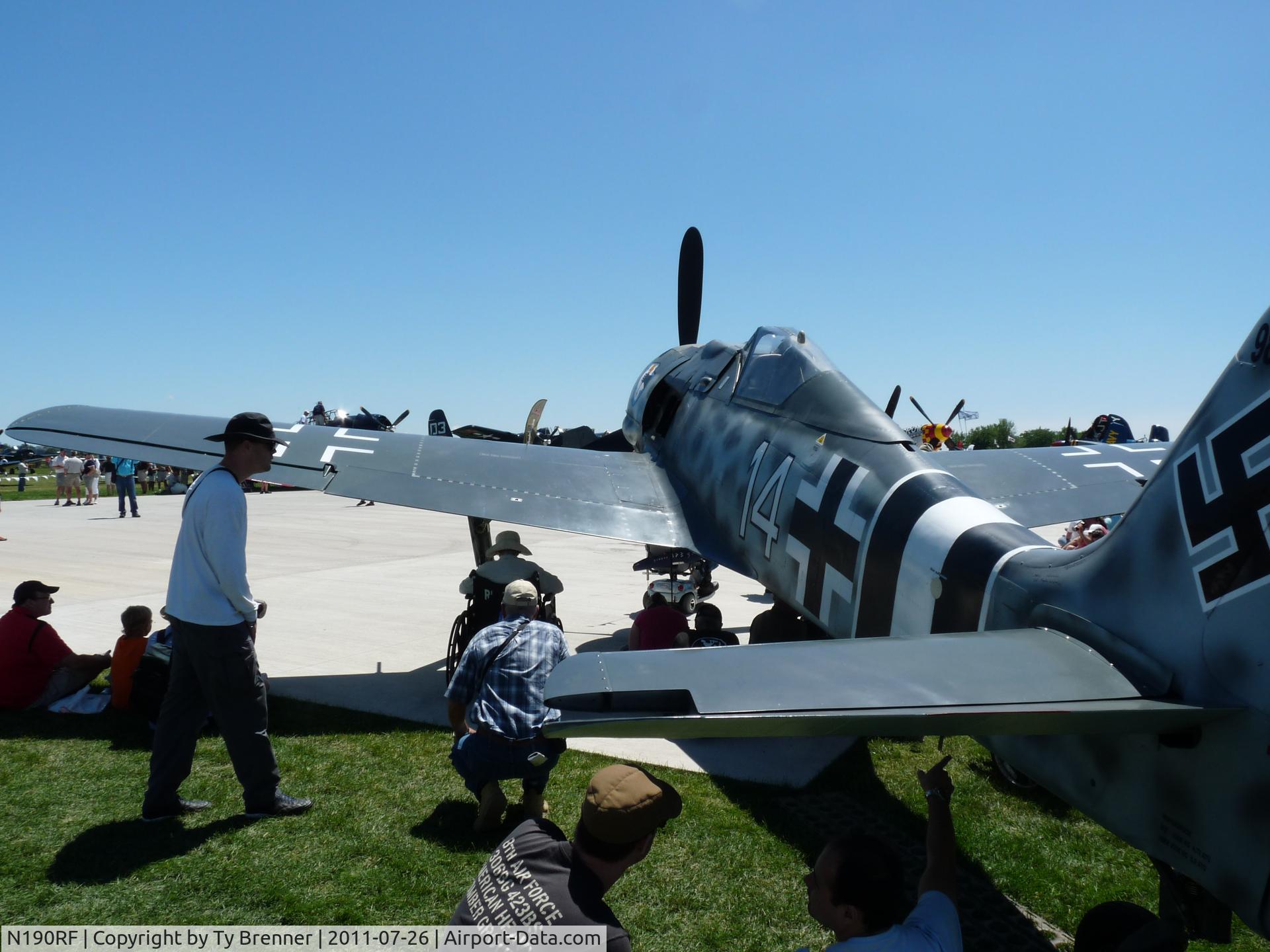 N190RF, Focke-Wulf Fw-190A-9 C/N 980 574, FW 190 A-9 