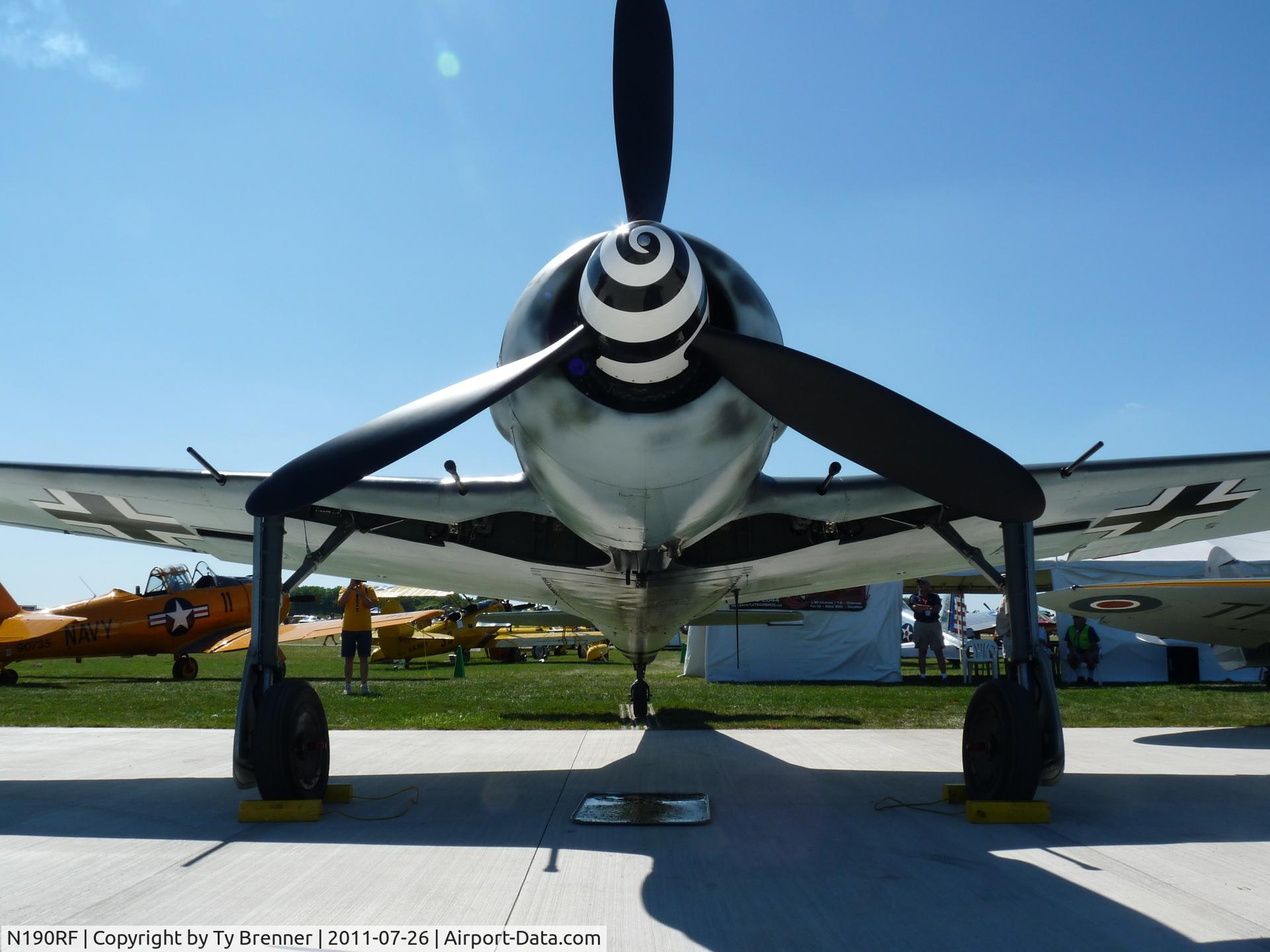 N190RF, Focke-Wulf Fw-190A-9 C/N 980 574, FW 190 A-9 