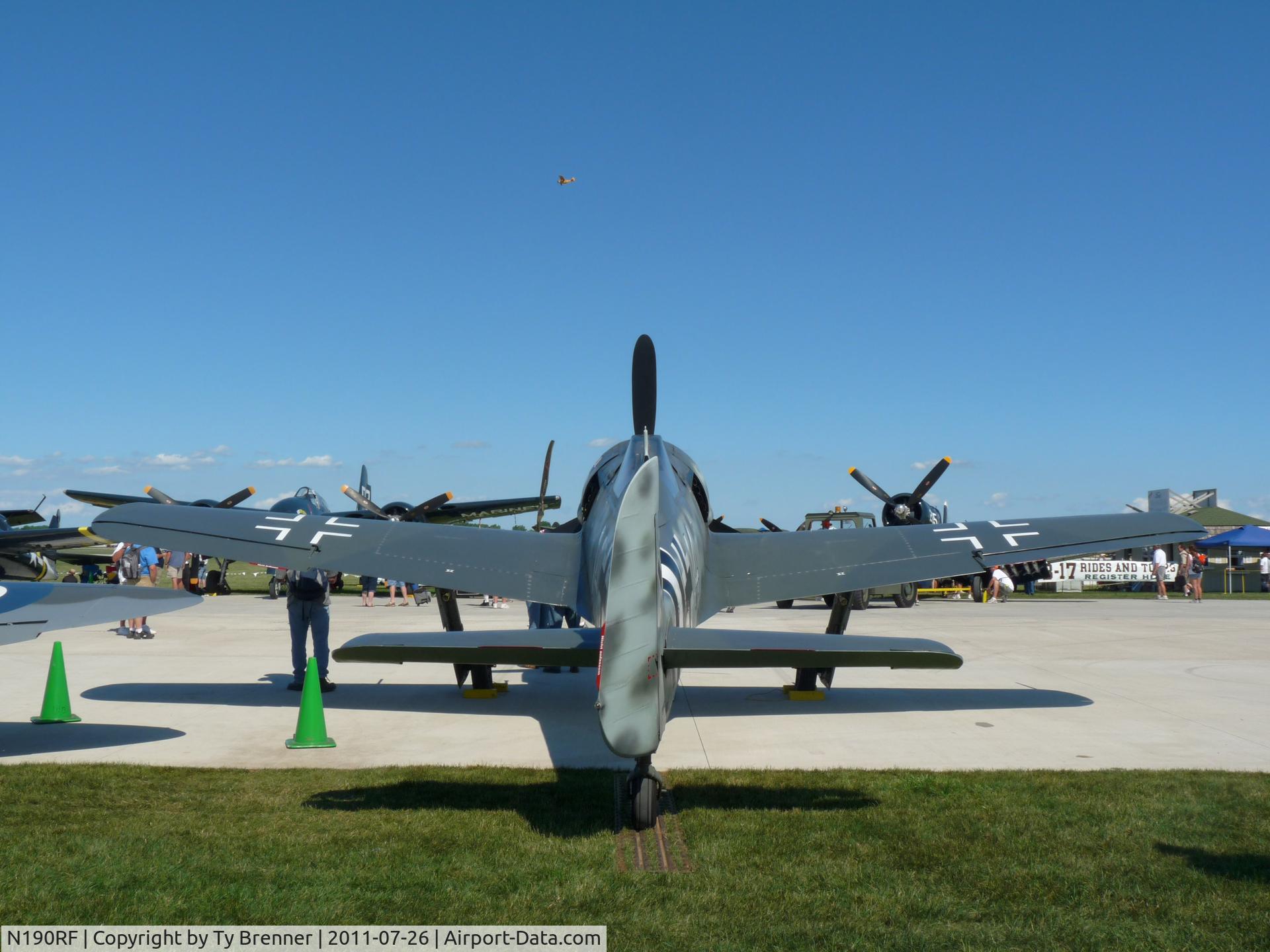 N190RF, Focke-Wulf Fw-190A-9 C/N 980 574, FW 190 A-9 