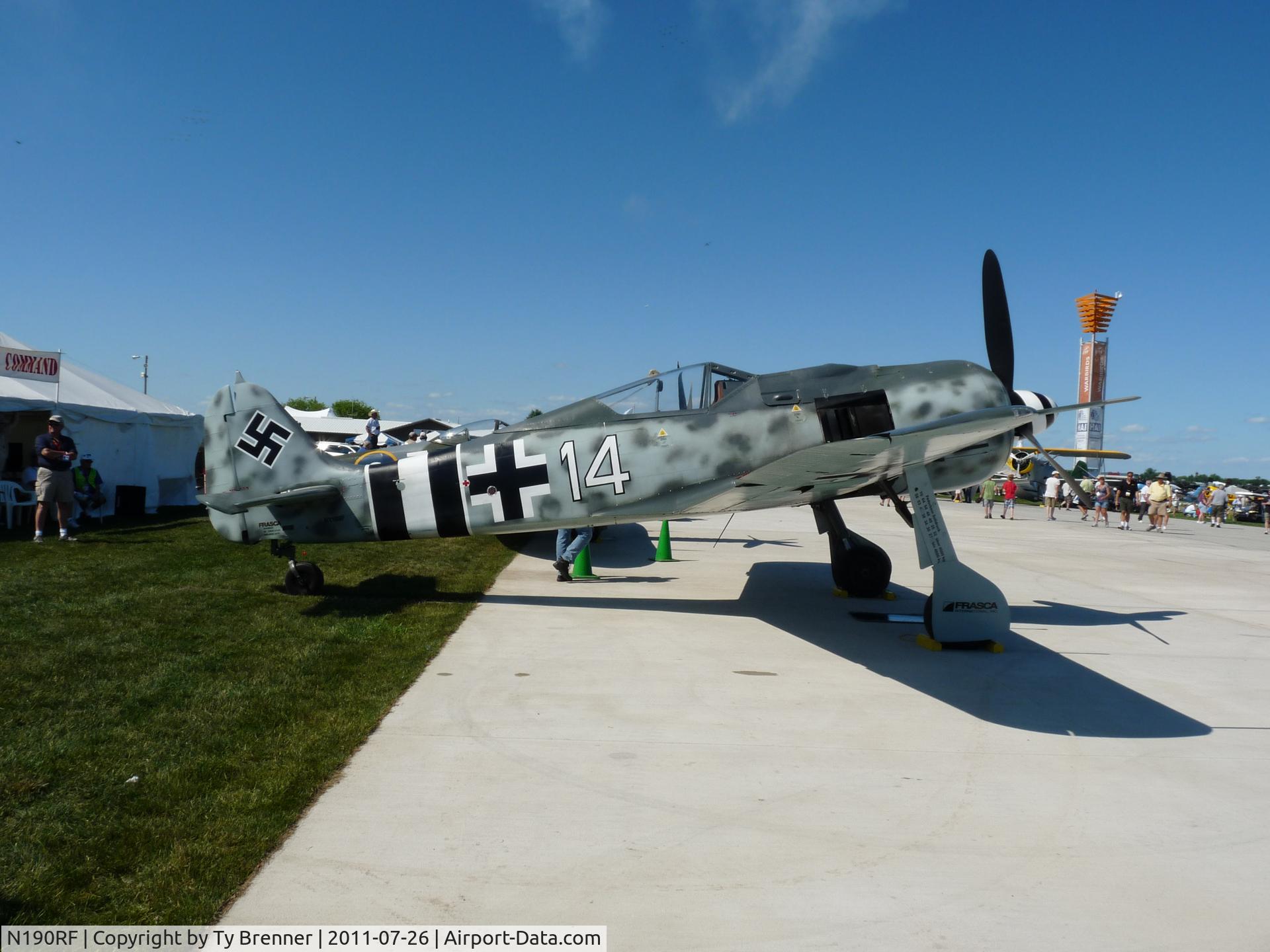 N190RF, Focke-Wulf Fw-190A-9 C/N 980 574, FW 190 A-9 