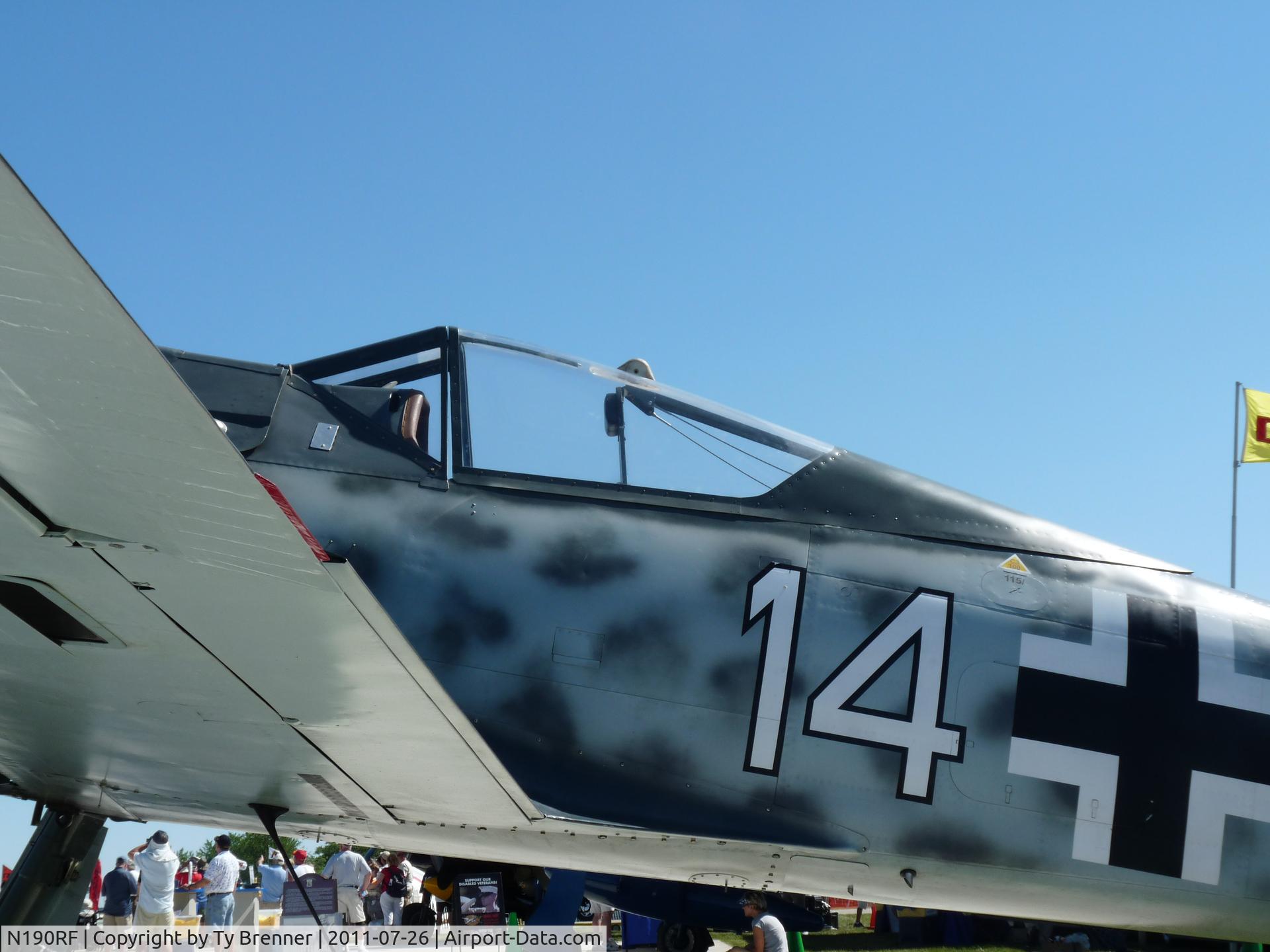 N190RF, Focke-Wulf Fw-190A-9 C/N 980 574, FW 190 A-9 
