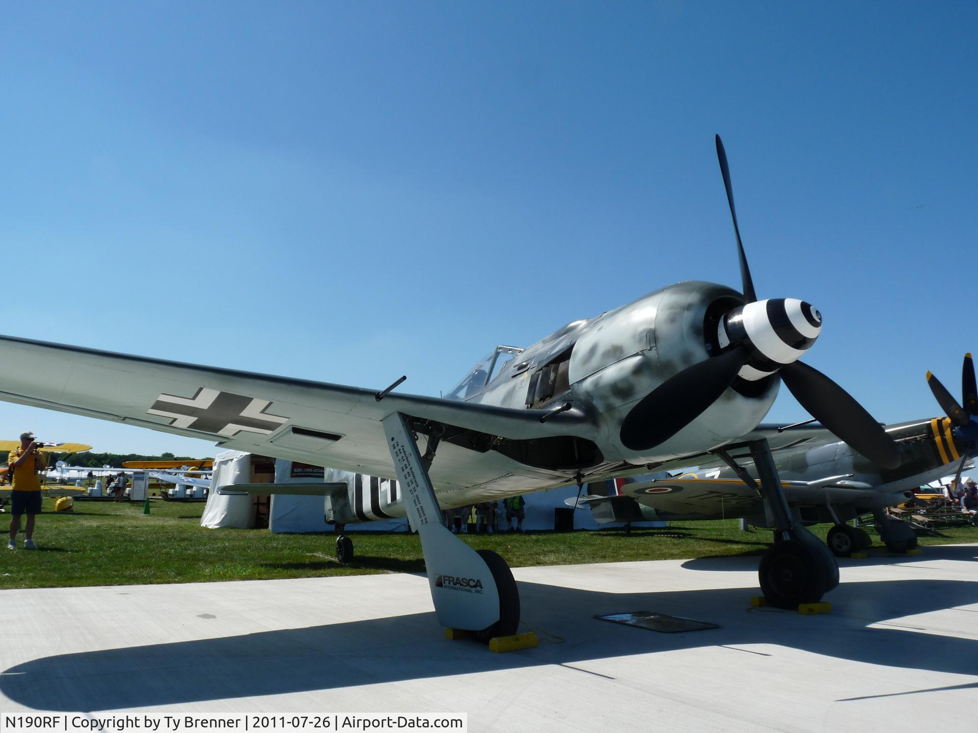 N190RF, Focke-Wulf Fw-190A-9 C/N 980 574, FW 190 A-9 
