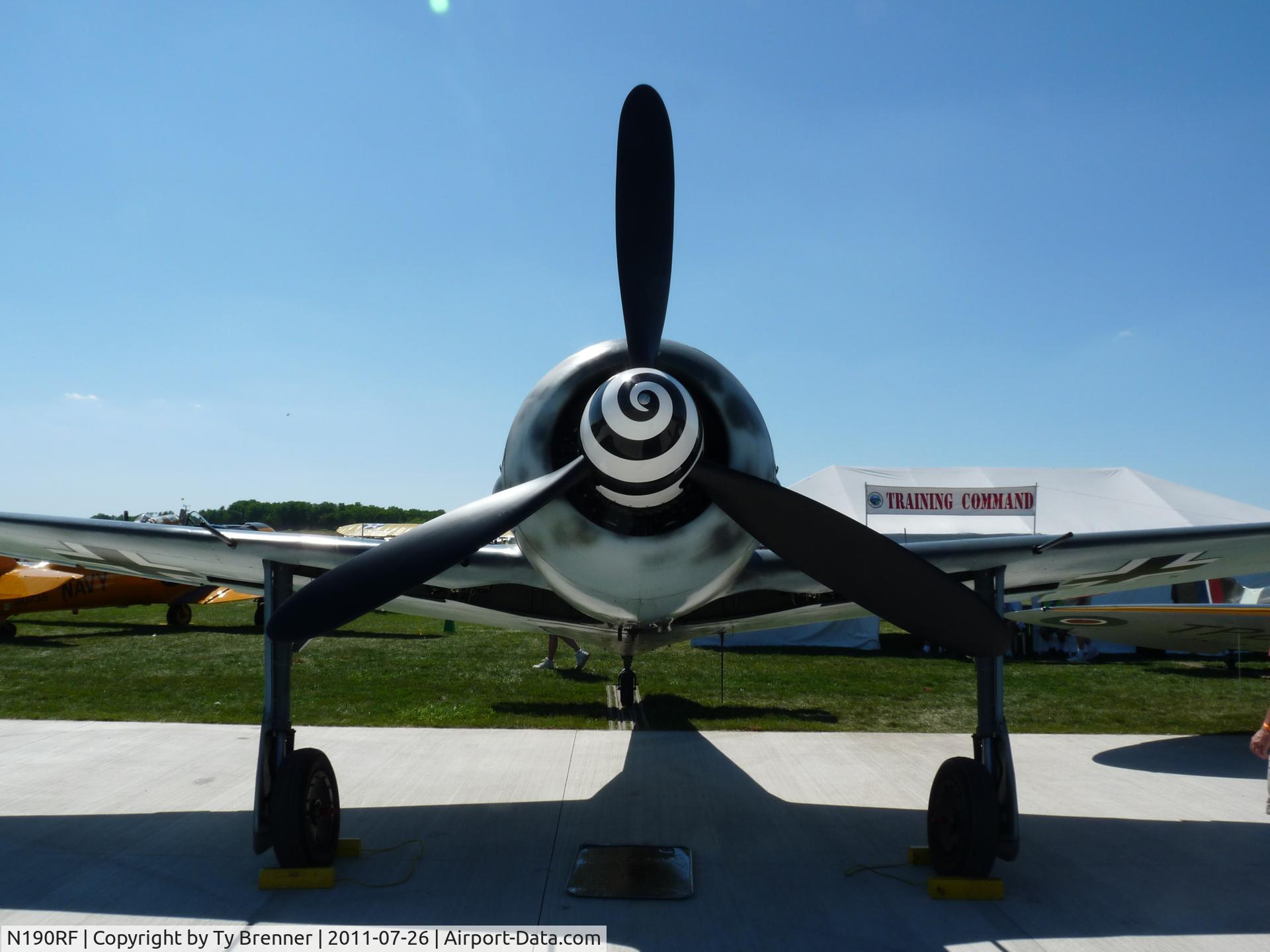 N190RF, Focke-Wulf Fw-190A-9 C/N 980 574, FW 190 A-9 