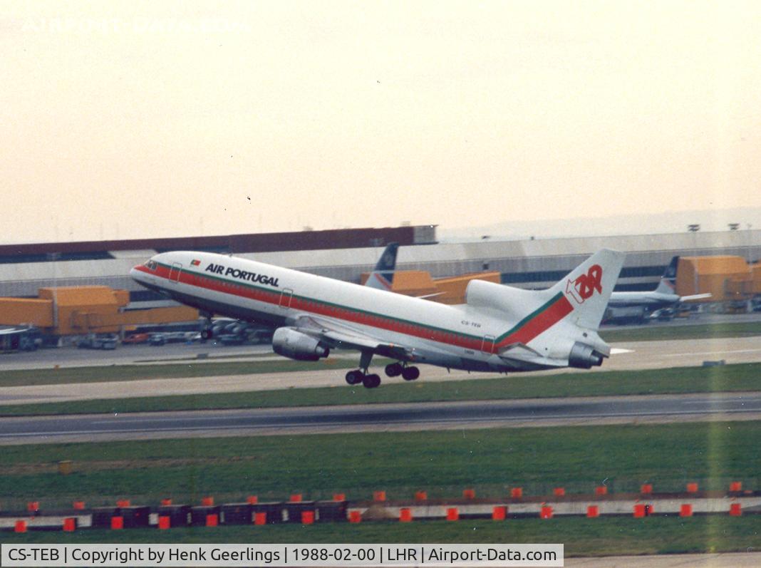 CS-TEB, 1983 Lockheed L-1011-500 TriStar C/N 1240, Air Portugal , TAP