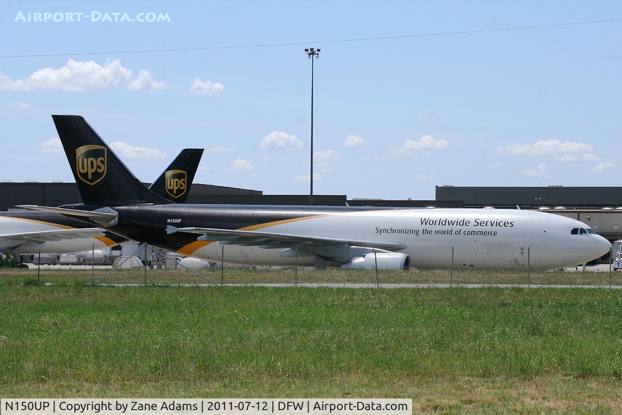 N150UP, 2003 Airbus A300F4-622R C/N 833, On the UPS ramp at DFW Airport