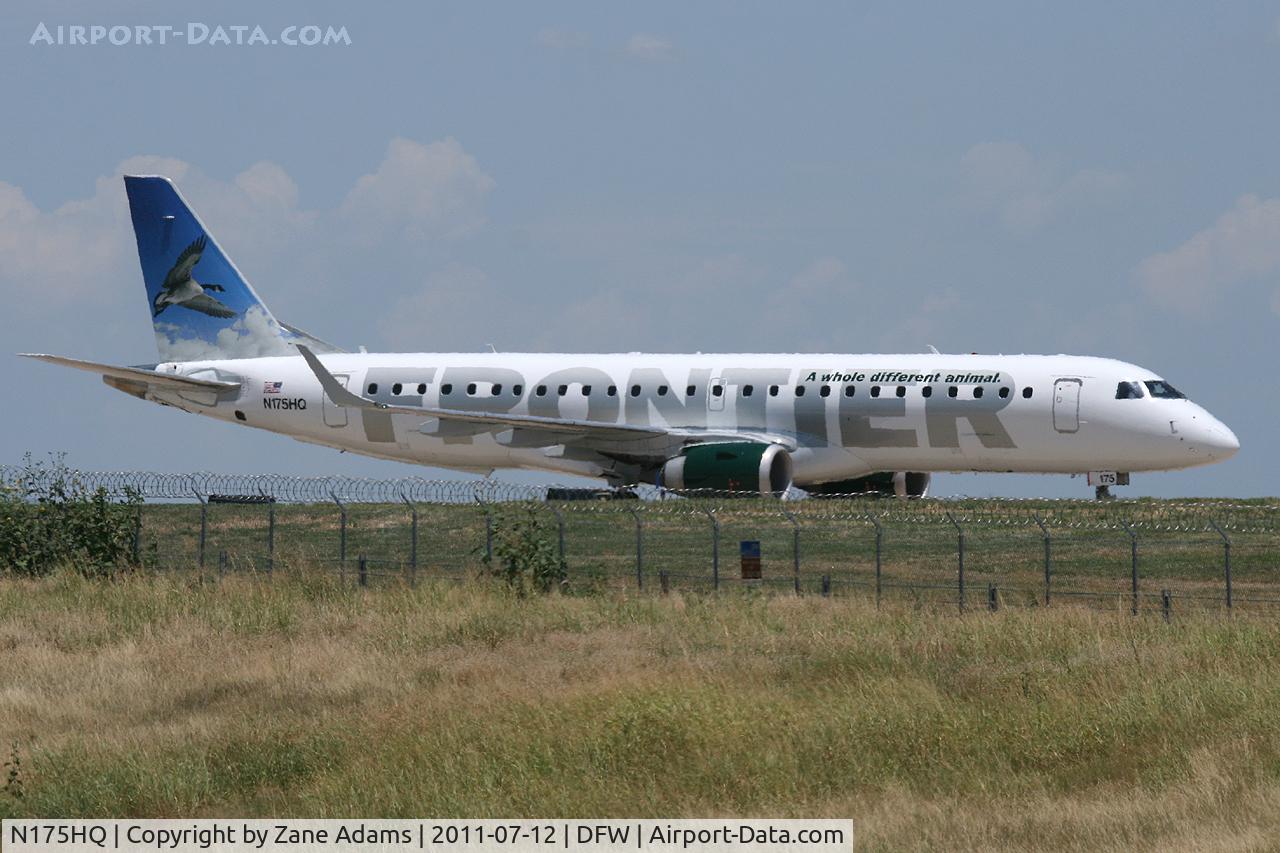 N175HQ, 2008 Embraer 190AR (ERJ-190-100IGW) C/N 19000216, At DFW Airport
