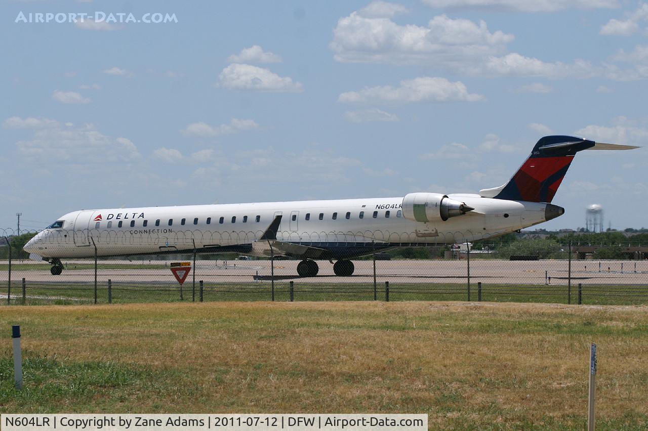 N604LR, 2007 Bombardier CRJ-900ER (CL-600-2D24) C/N 15152, At DFW Airport
