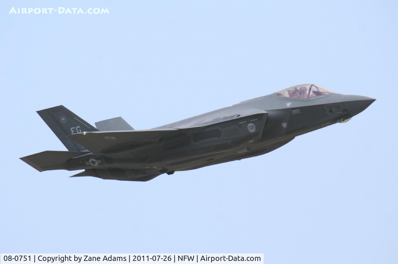 08-0751, 2011 Lockheed Martin F-35A Lightning II C/N AF-13, F-35A LRIP-2 Aircraft AF-13 during flight test at NAS Fort Worth / Lockheed Martin