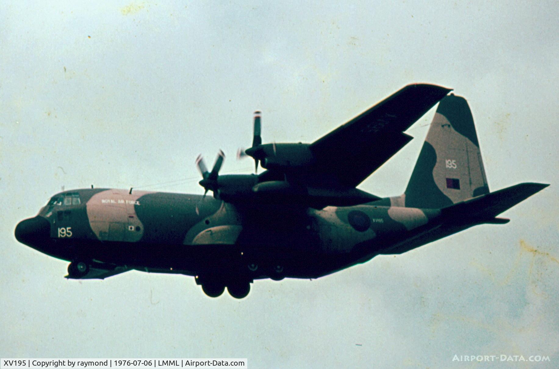 XV195, 1967 Lockheed C-130K Hercules C.1 C/N 382-4216, C130K Hercules XV195 RAF