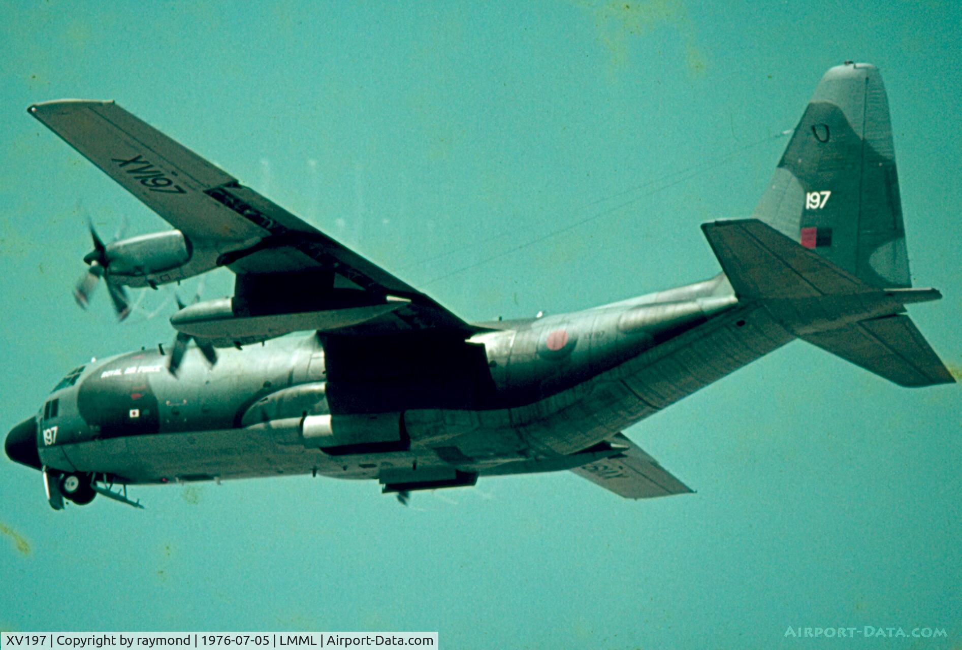 XV197, 1967 Lockheed C-130K Hercules C.1 C/N 382-4218, C130K Hercules XV197 RAF