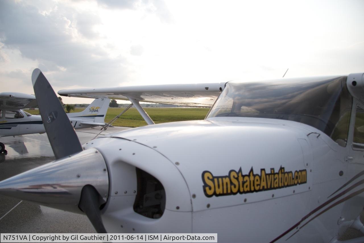 N751VA, Cessna 172S C/N 172S10104, Closeup of logo