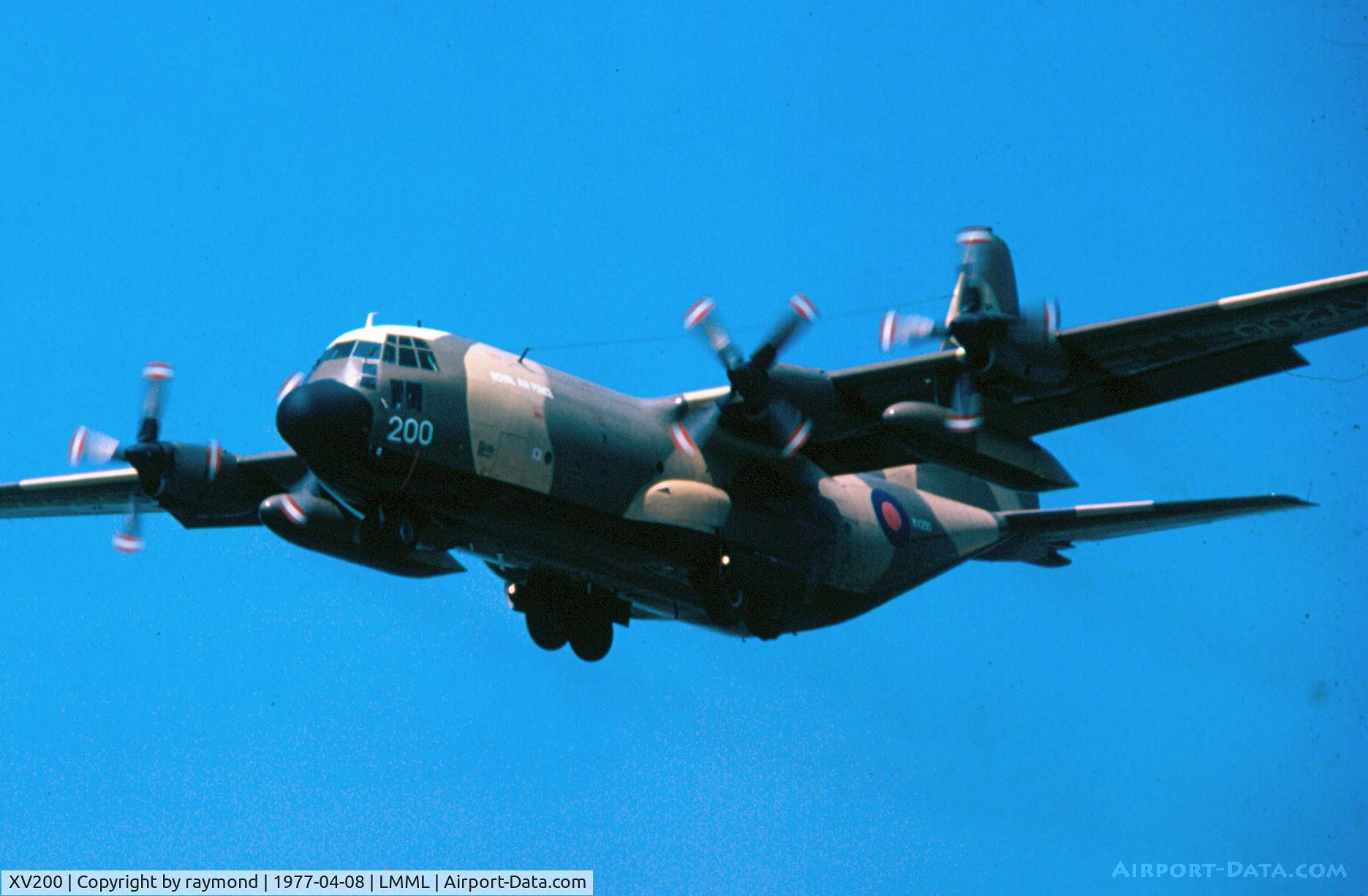 XV200, 1967 Lockheed C-130K Hercules C.1 C/N 382-4223, C130K Hercules XV200 RAF