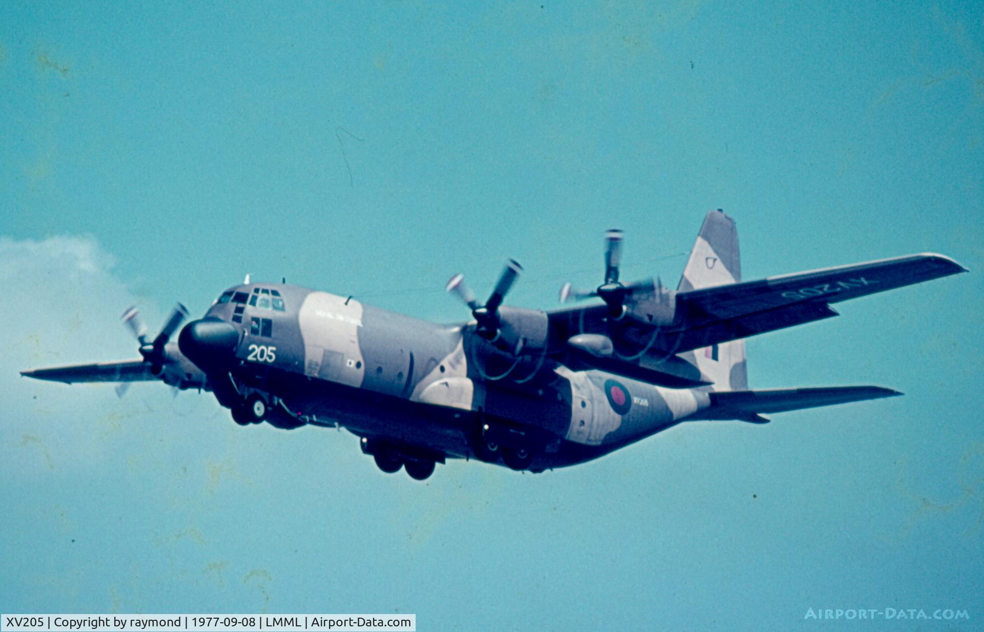 XV205, Lockheed C-130K Hercules C.1 C/N 382-4230, C130K XV205 RAF