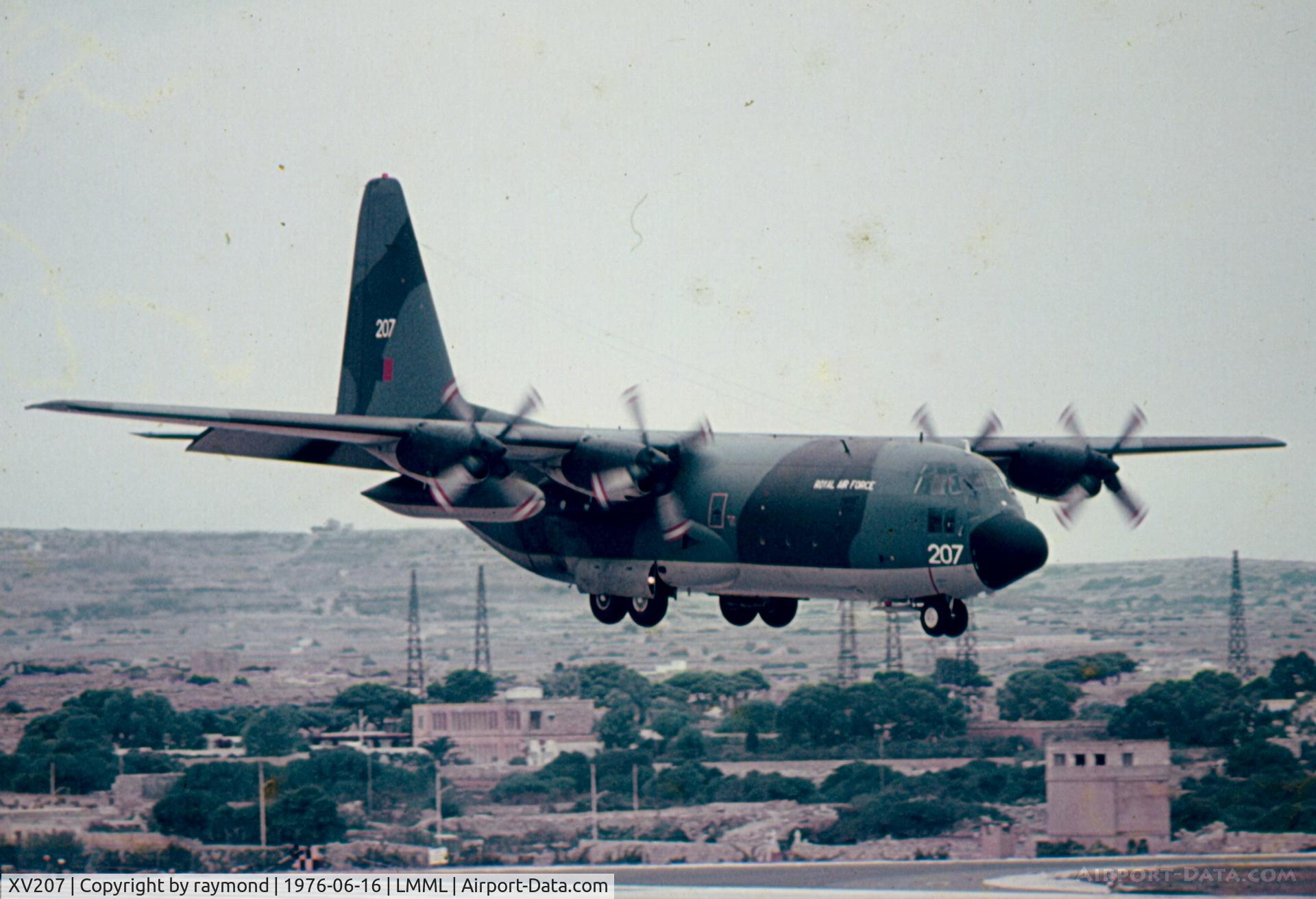 XV207, 1967 Lockheed C-130K Hercules C.3 C/N 382-4232, C130K Hercules XV207 RAF