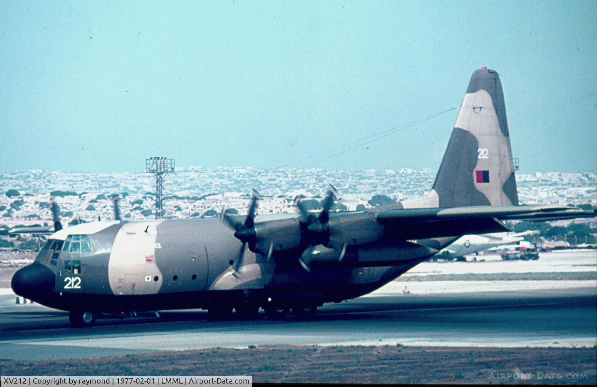 XV212, 1967 Lockheed C-130K Hercules C.1 C/N 382-4238, C130K Hercules XV212 RAF