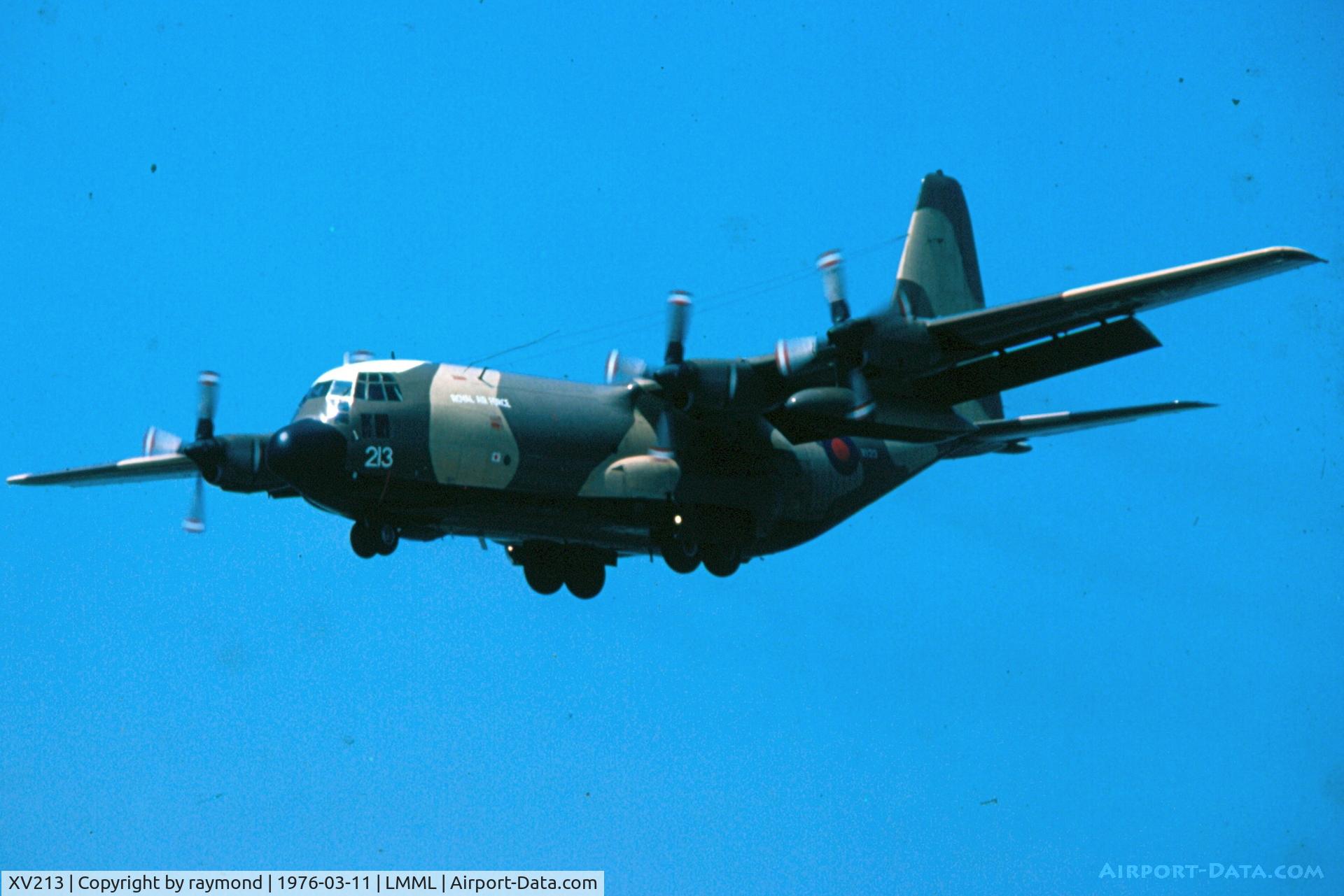 XV213, 1967 Lockheed C-130K Hercules C.1K C/N 382-4240, Hercules XV213 RAF