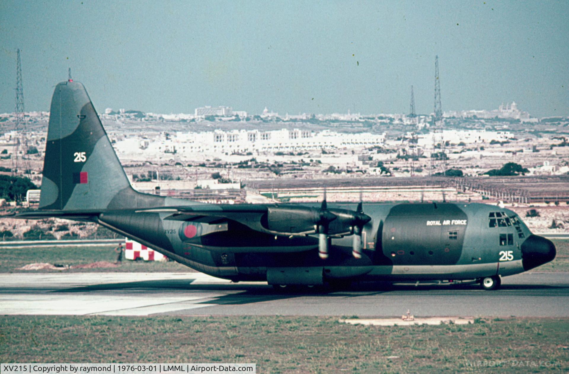 XV215, 1967 Lockheed C-130K Hercules C.1 C/N 382-4242, C130K XV215 RAF