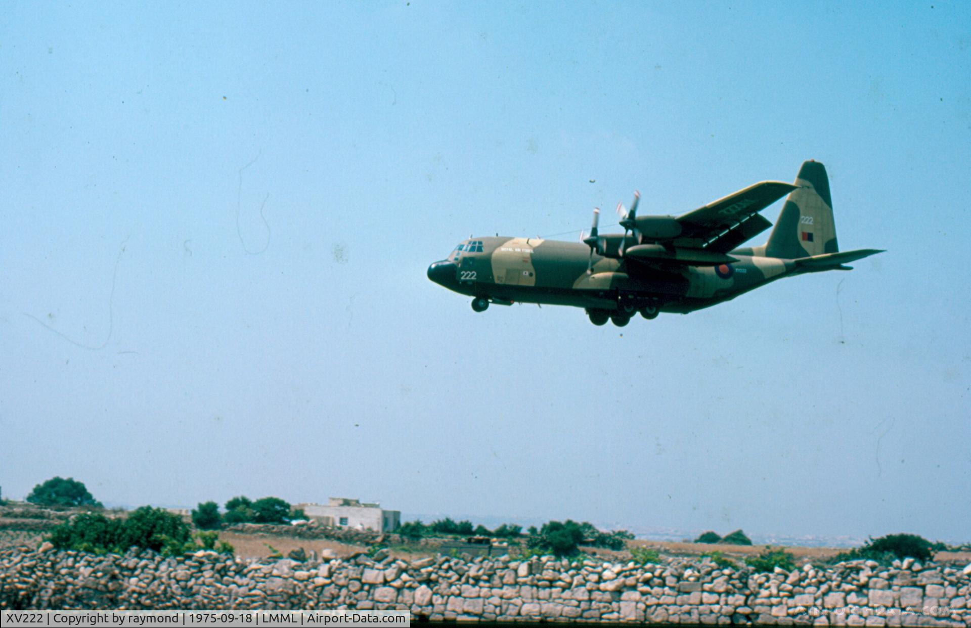 XV222, 1967 Lockheed C-130K Hercules C.1 C/N 382-4252, C130K Hercules XV222 RAF