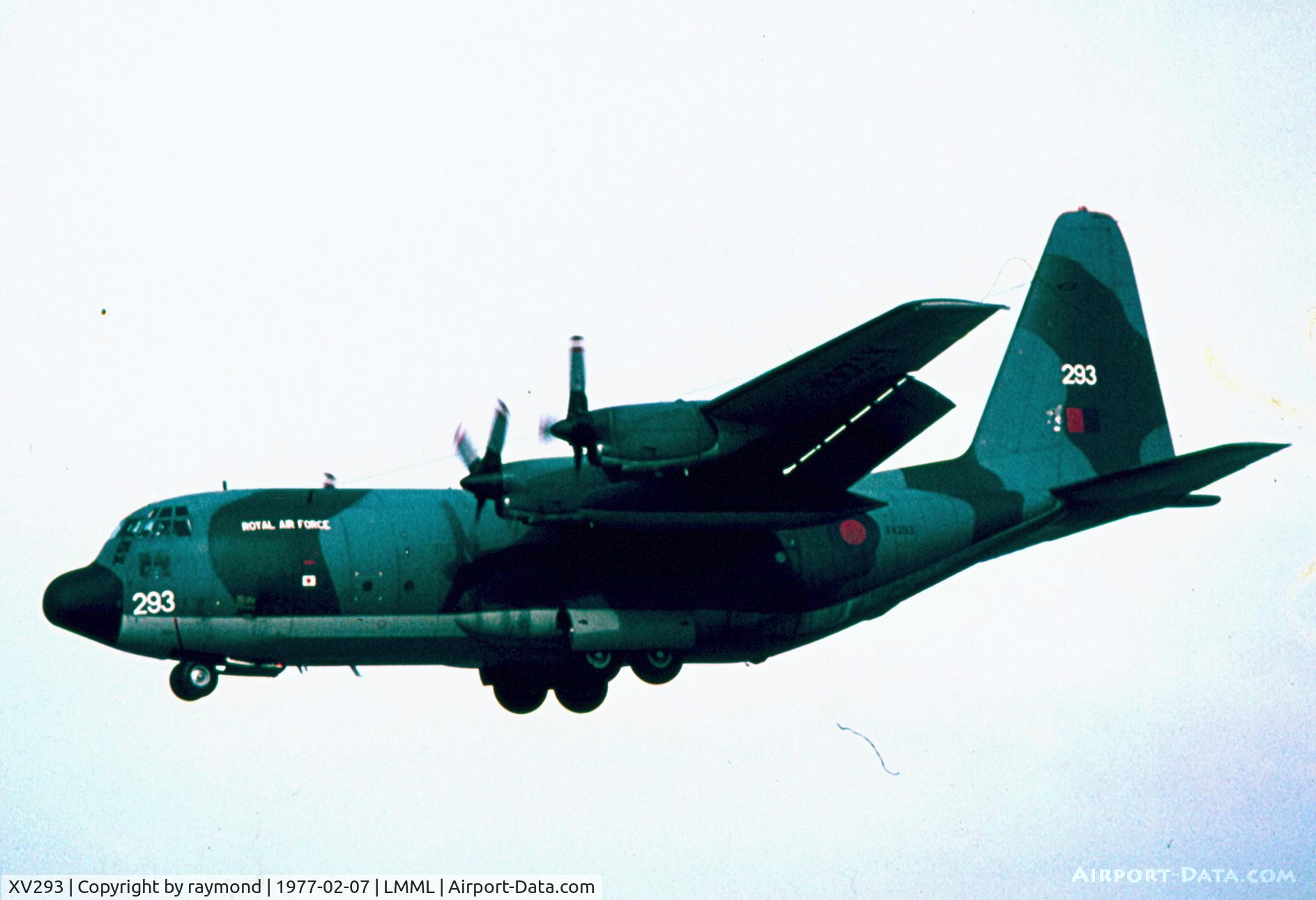 XV293, Lockheed C-130K Hercules C.1 C/N 382-4258, C130K Hercules XV293 RAF