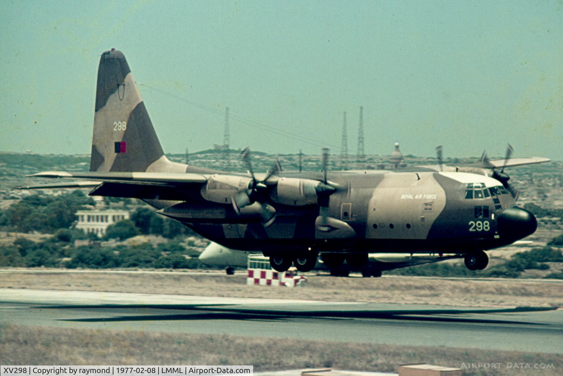 XV298, 1966 Lockheed C-130K Hercules C.1 C/N 382-4264, C130K Hercules XV298 RAF