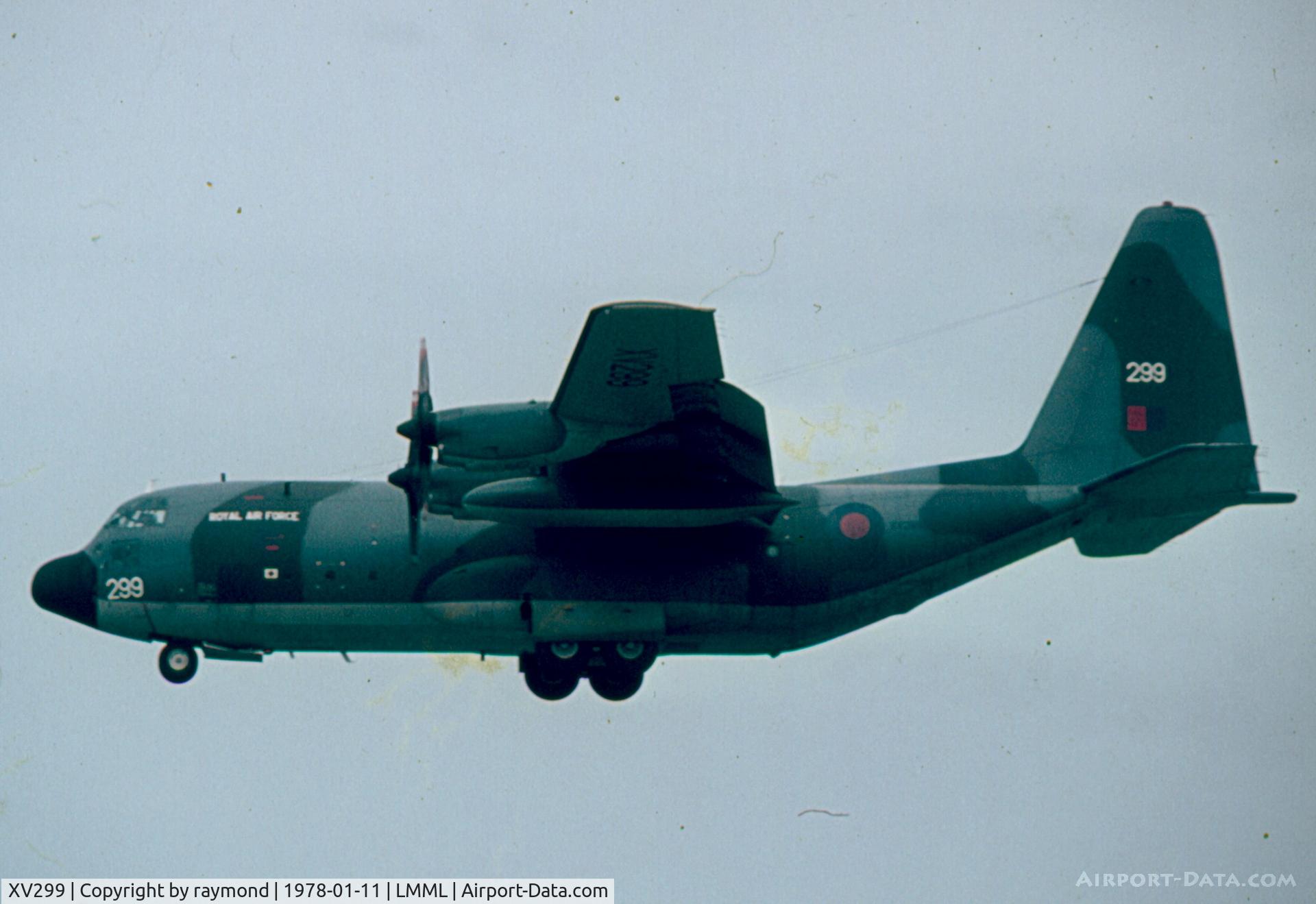 XV299, 1967 Lockheed C-130K Hercules C.1 C/N 382-4266, C130K Hercules XV299 RAF