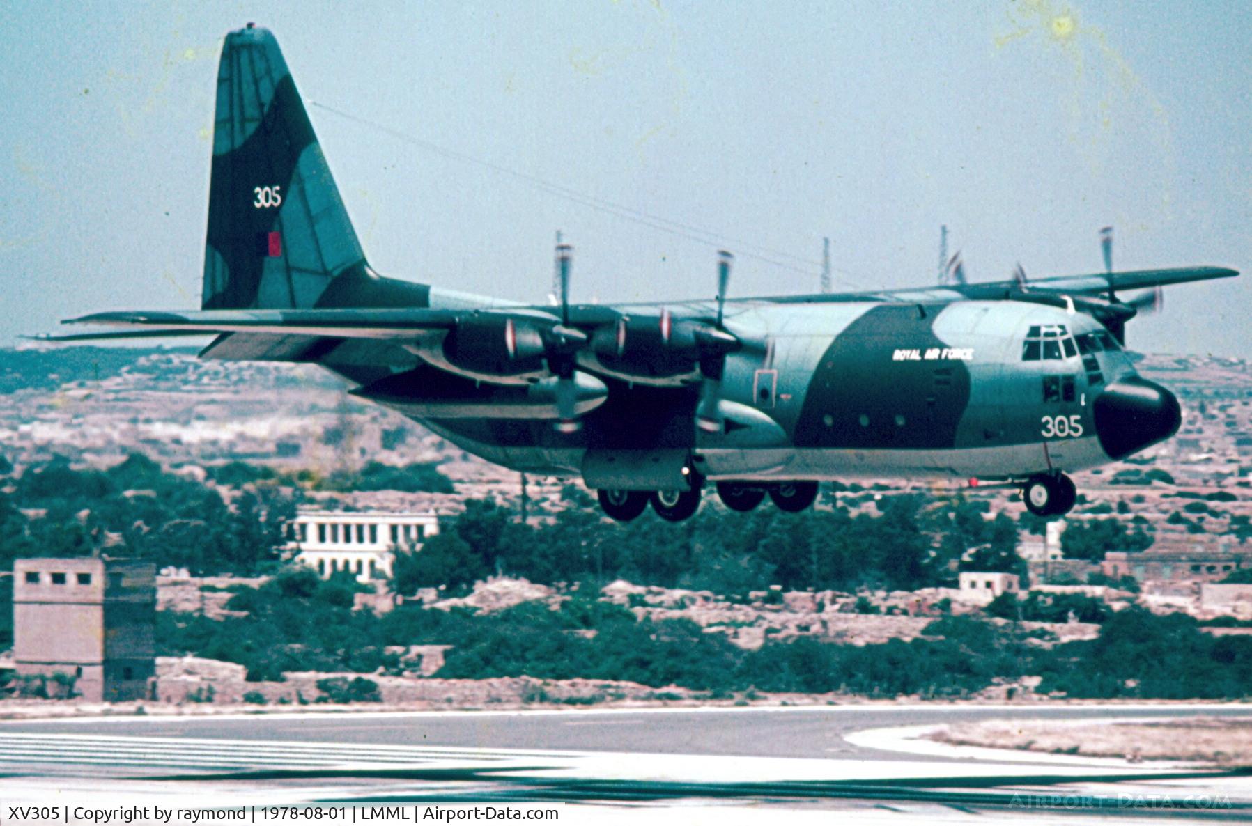 XV305, 1968 Lockheed C-130K Hercules C.1 C/N 382-4273, C130K Hercules XV305 RAF