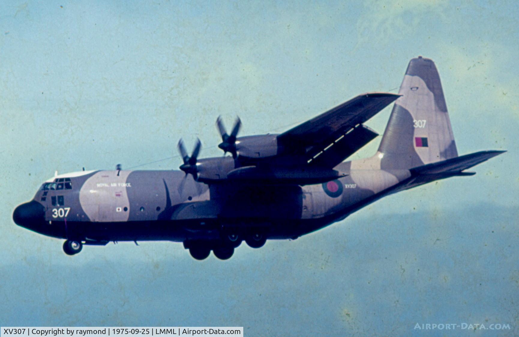 XV307, 1966 Lockheed C-130K Hercules C.1 C/N 382-4275, C130K Hercules XV307 RAF