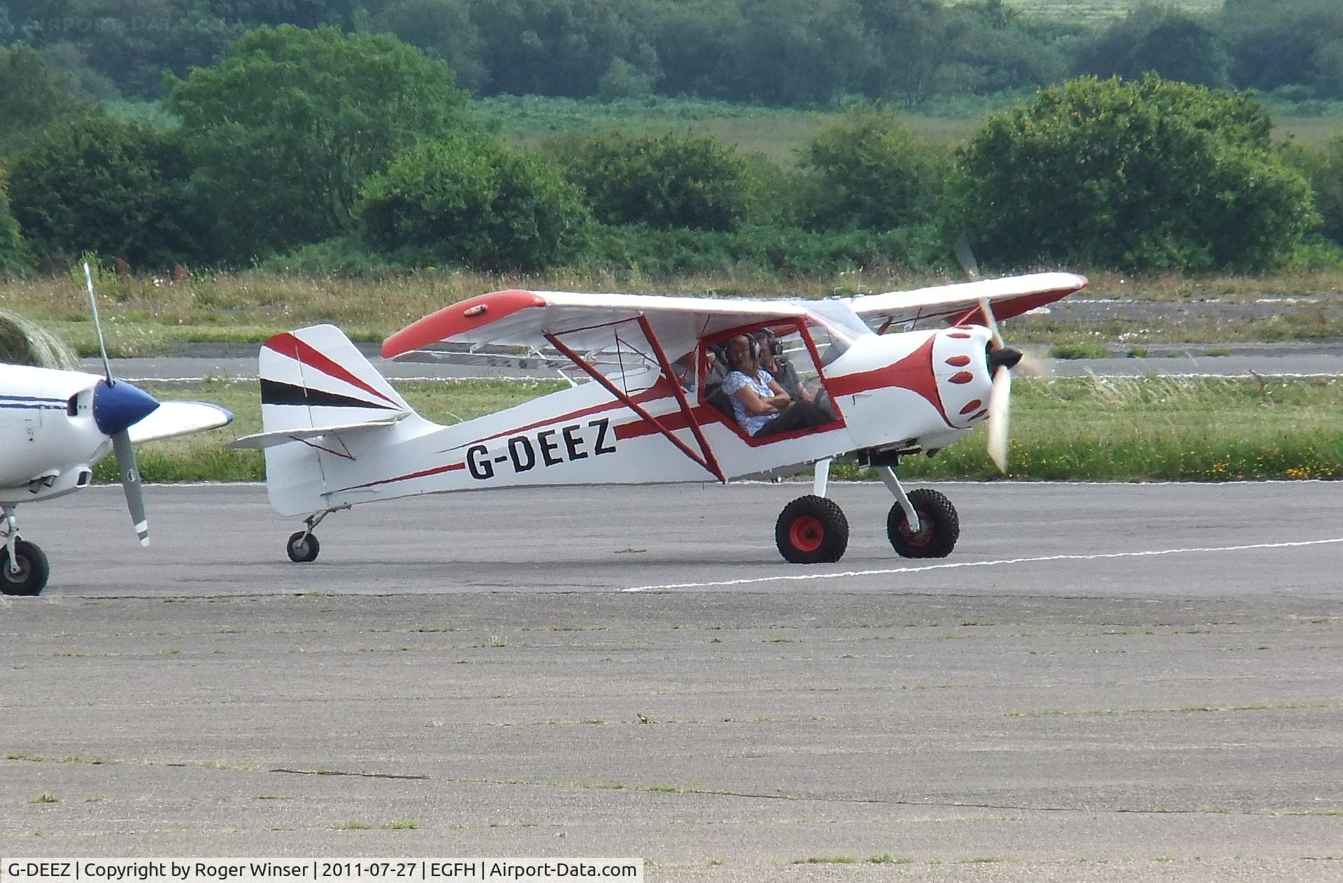 G-DEEZ, 1990 Denney Kitfox Mk3 C/N 931, Visiting Denny Kitfox Mk.3.