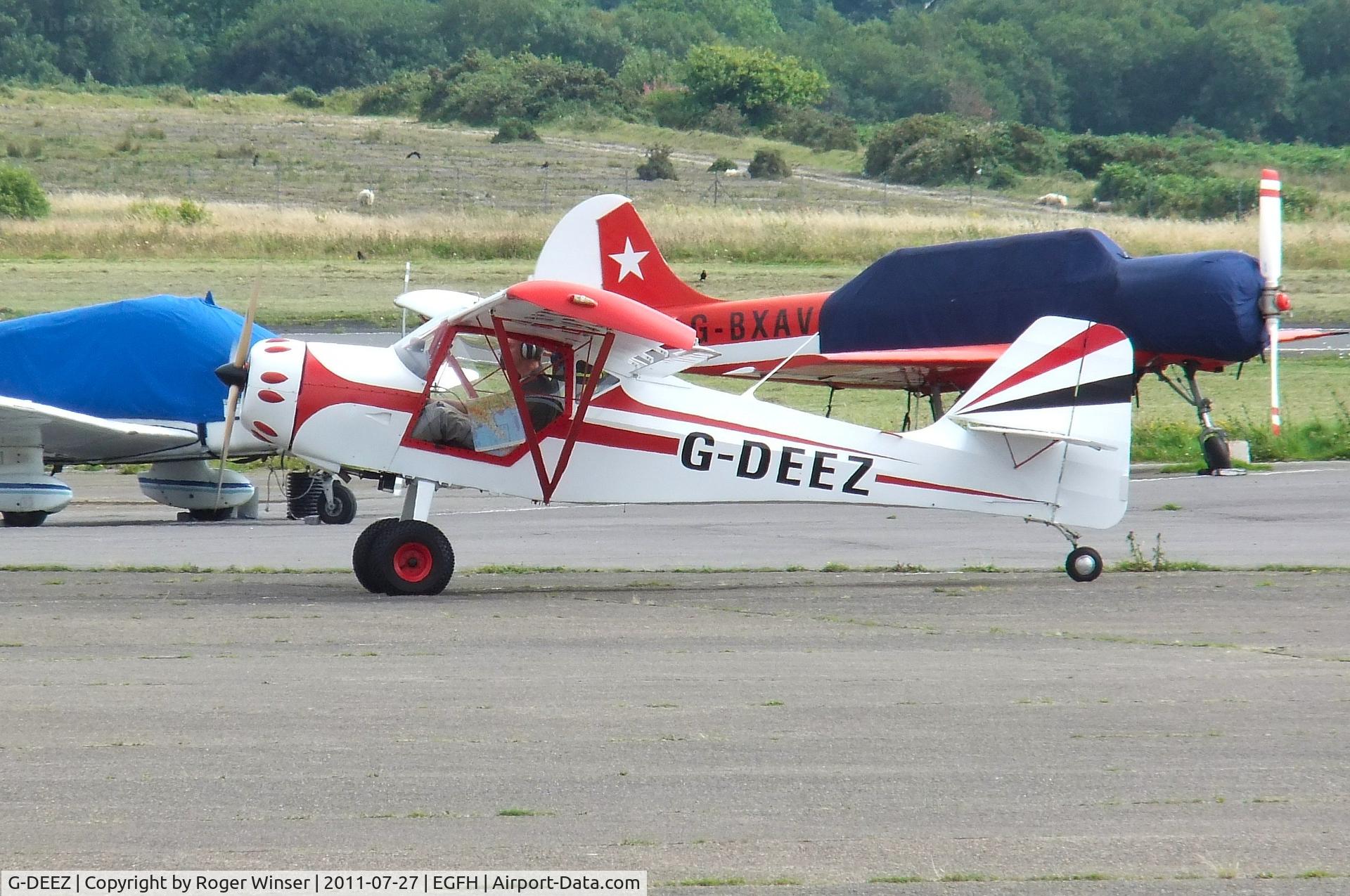 G-DEEZ, 1990 Denney Kitfox Mk3 C/N 931, Visiting Denny Kitfox Mk.3.
