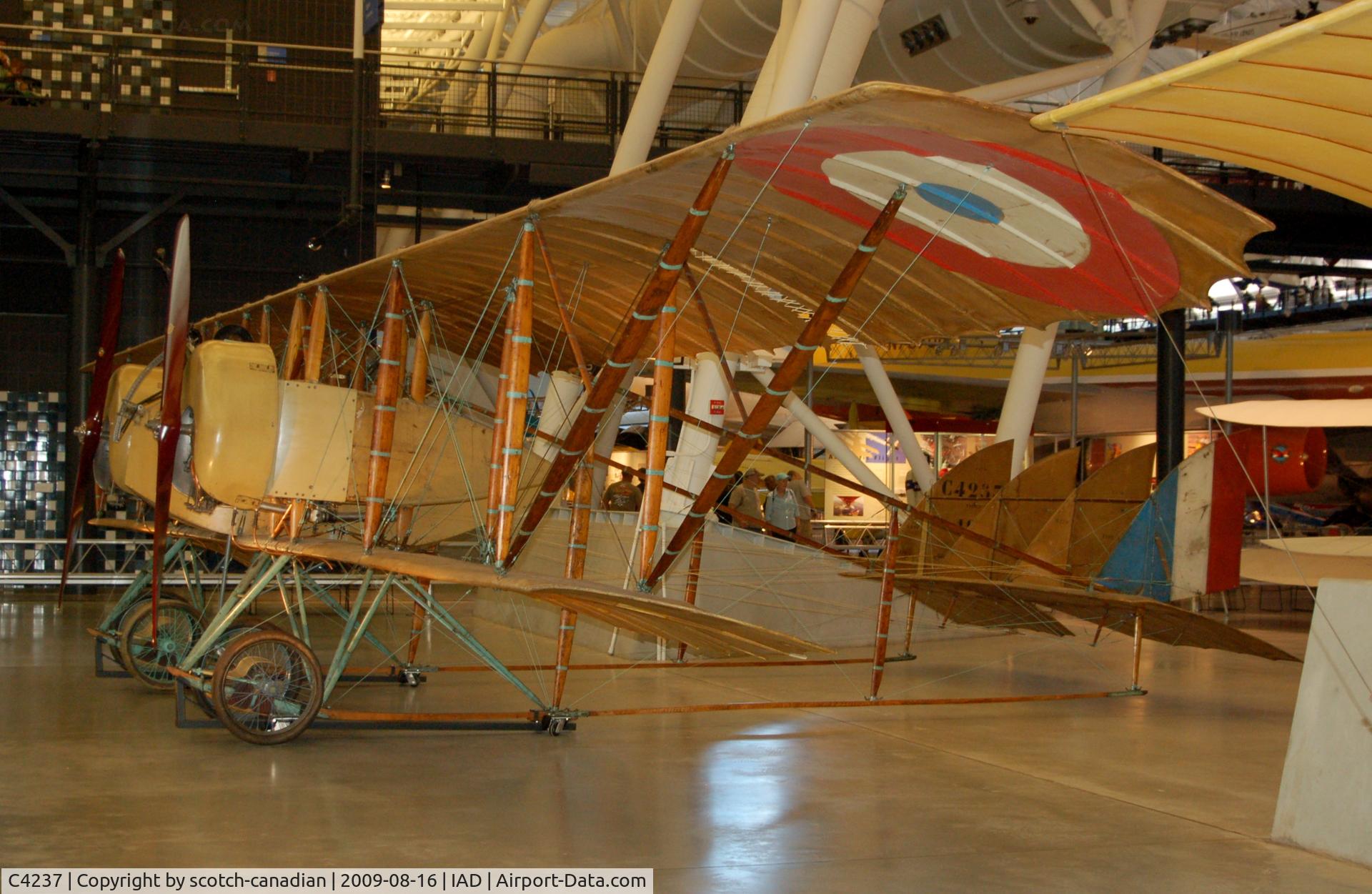 C4237, Caudron G.4 C/N Not found C4237, Caudron G-4 at the Steven F. Udvar-Hazy Center, Smithsonian National Air and Space Museum, Chantilly, VA