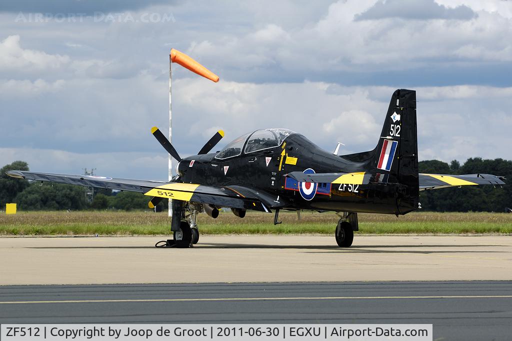 ZF512, 1992 Short S-312 Tucano T1 C/N S156/T127, 72(R) Sq markings