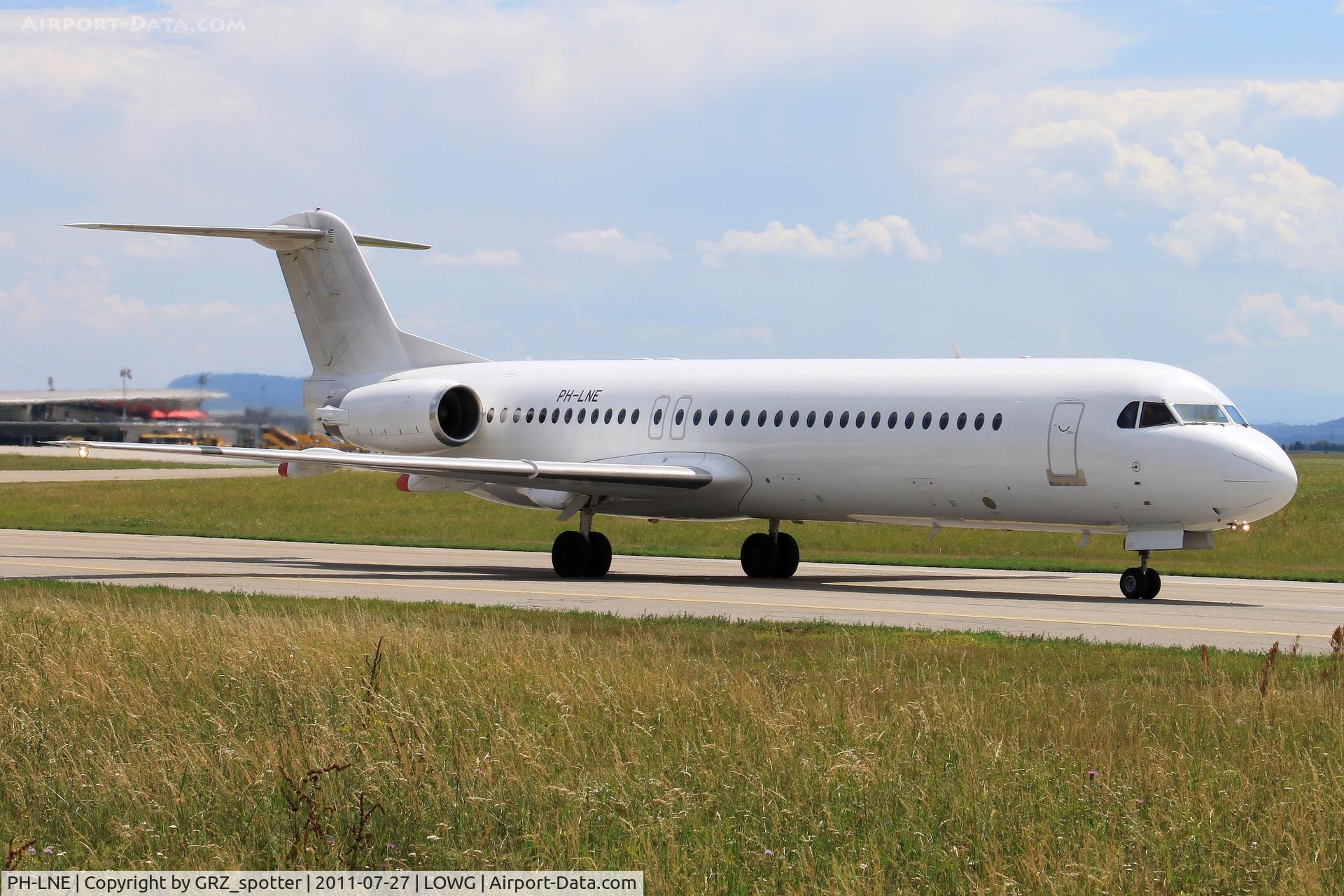 PH-LNE, 1991 Fokker 100 (F-28-0100) C/N 11322, .....
