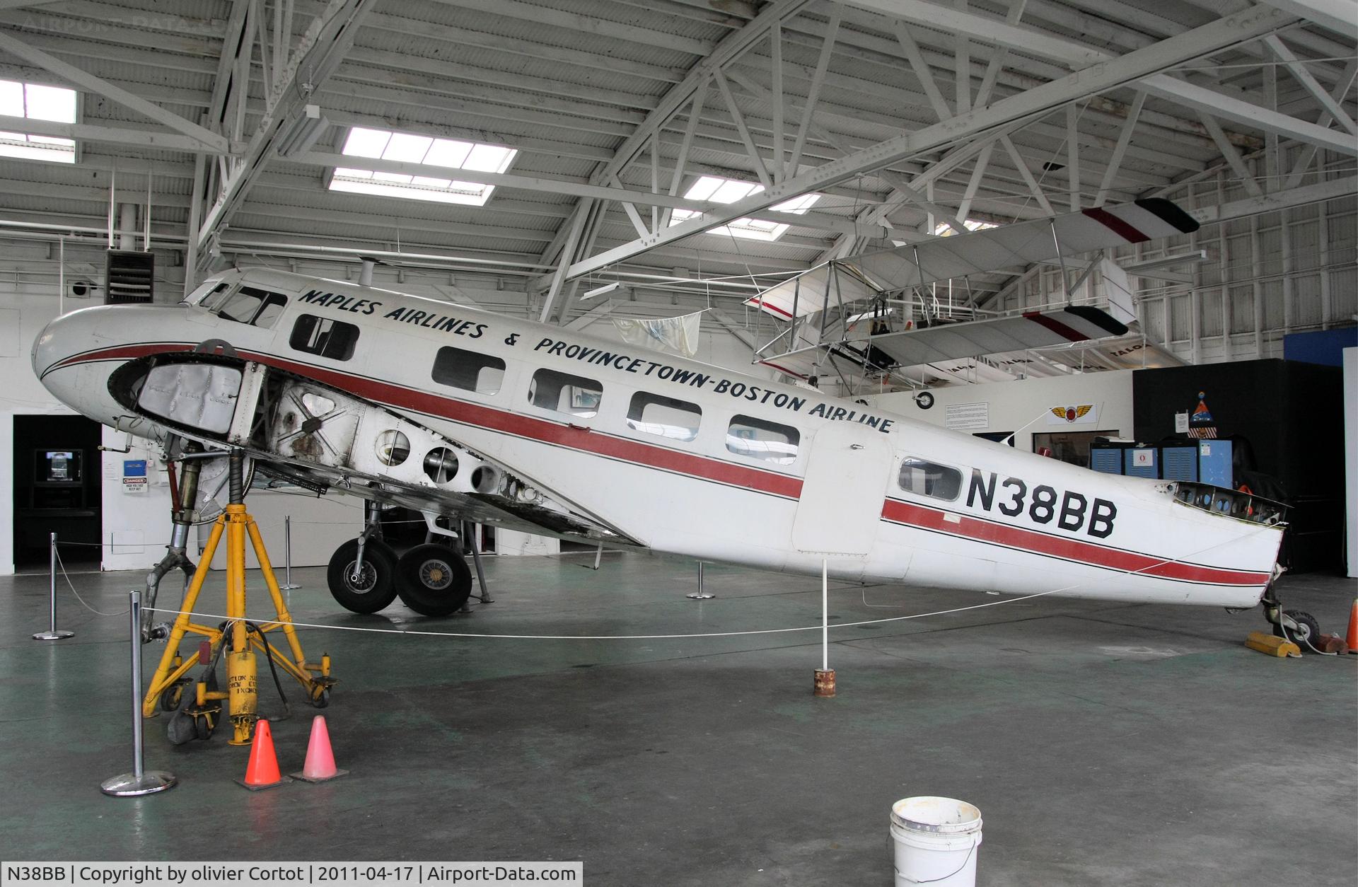 N38BB, 1935 Lockheed 10-A Electra C/N 1026, Oakland museum