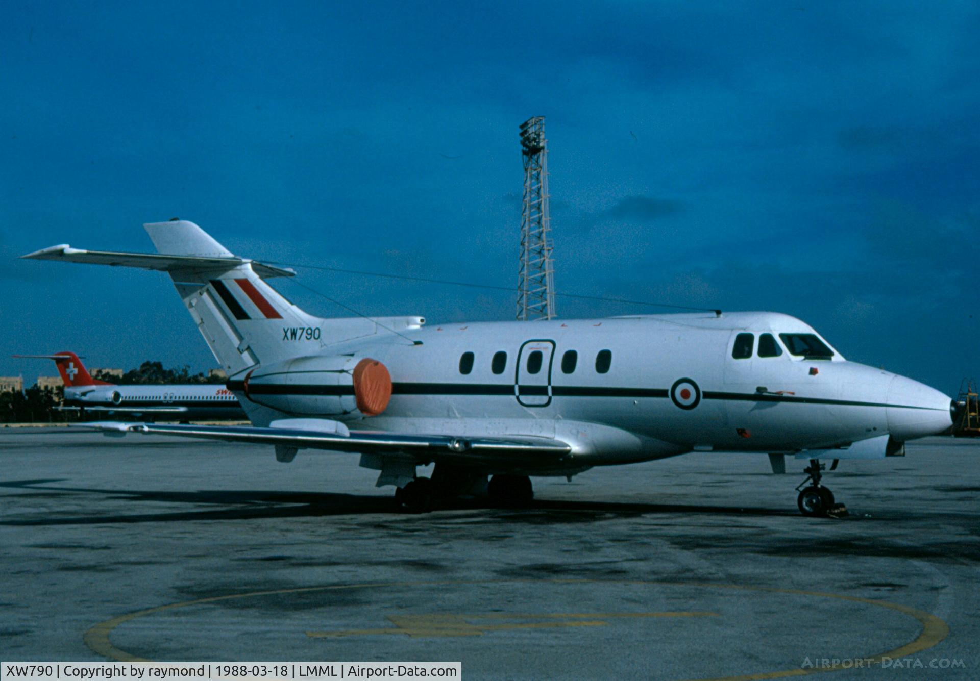 XW790, 1971 Hawker Siddeley HS.125 CC.1 C/N 25266, HS125 XW790 32Sqd RAF