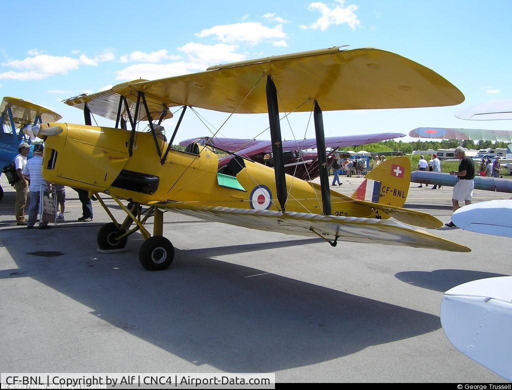 CF-BNL, 1944 De Havilland DH-82A Tiger Moth II C/N 85299, cf-bnl