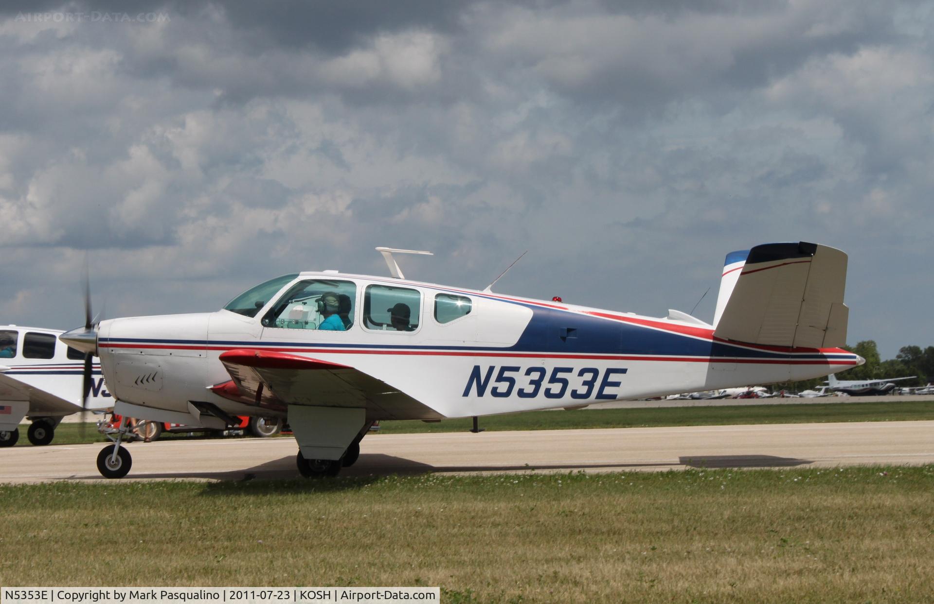 N5353E, 1959 Beech K35 Bonanza C/N D-5856, Beech K35