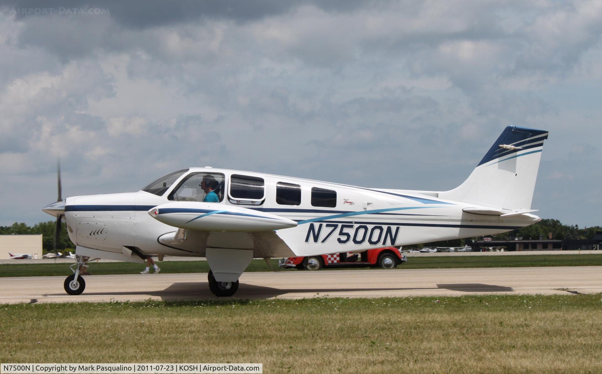 N7500N, 1968 Beech 36 Bonanza C/N E-41, Beech 36