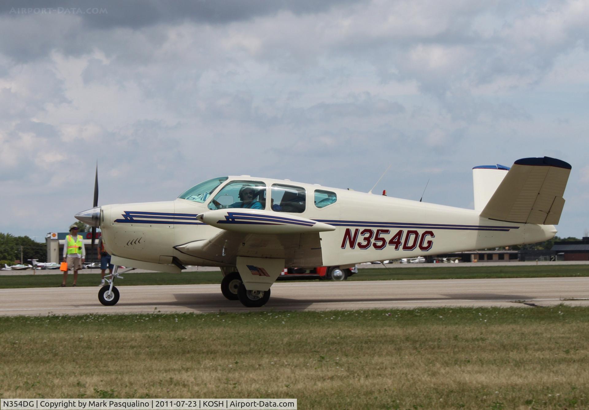 N354DG, 1958 Beech J35 Bonanza C/N D-5573, Beech J35