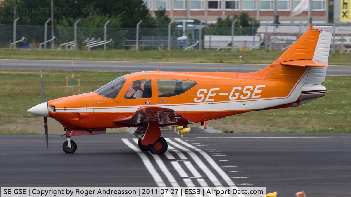 SE-GSE, 1976 Rockwell Commander 112B C/N 508, Takeoff rwy 30