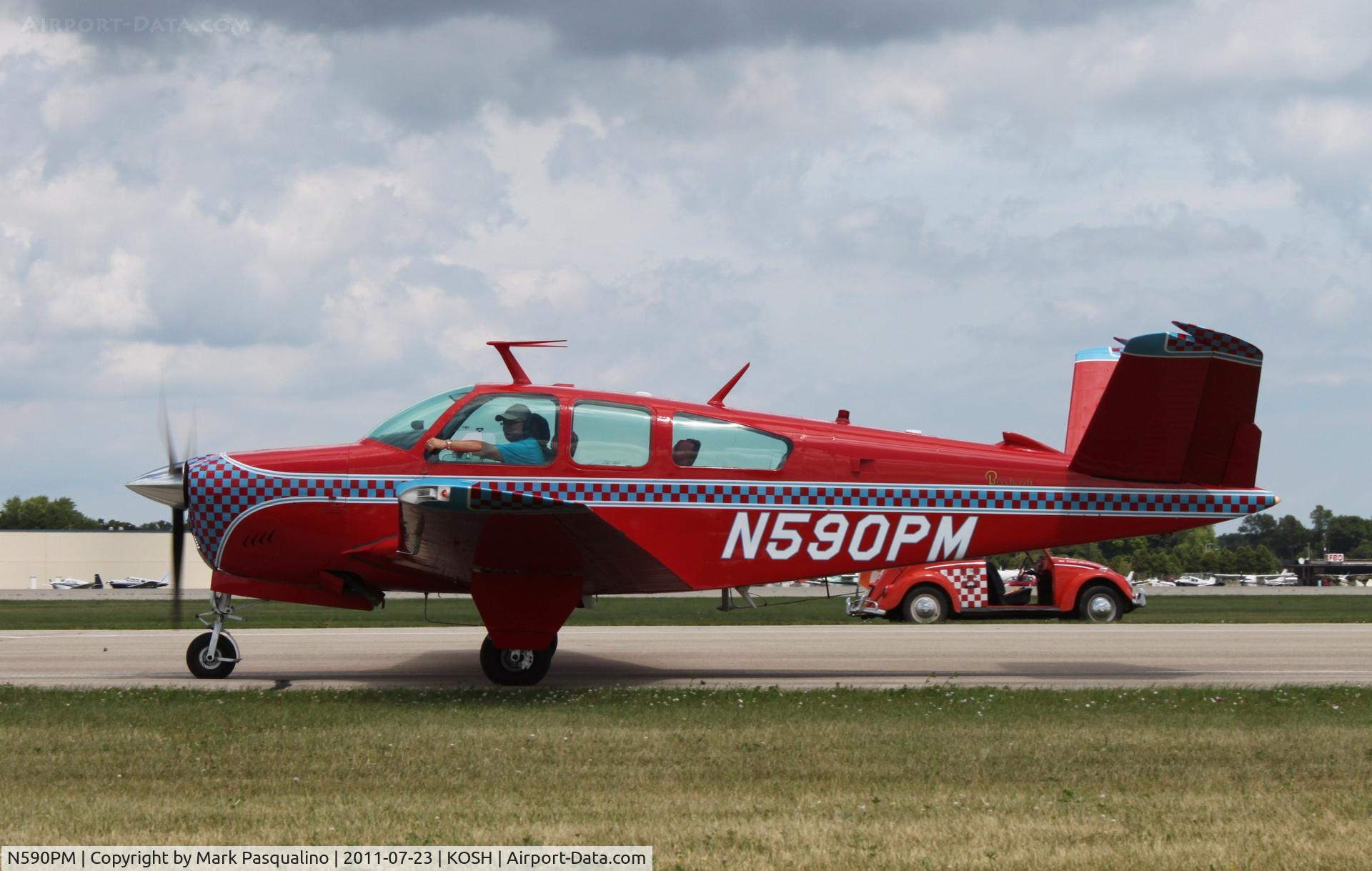 N590PM, 1969 Beech V35A Bonanza C/N D-8909, Beech V35A