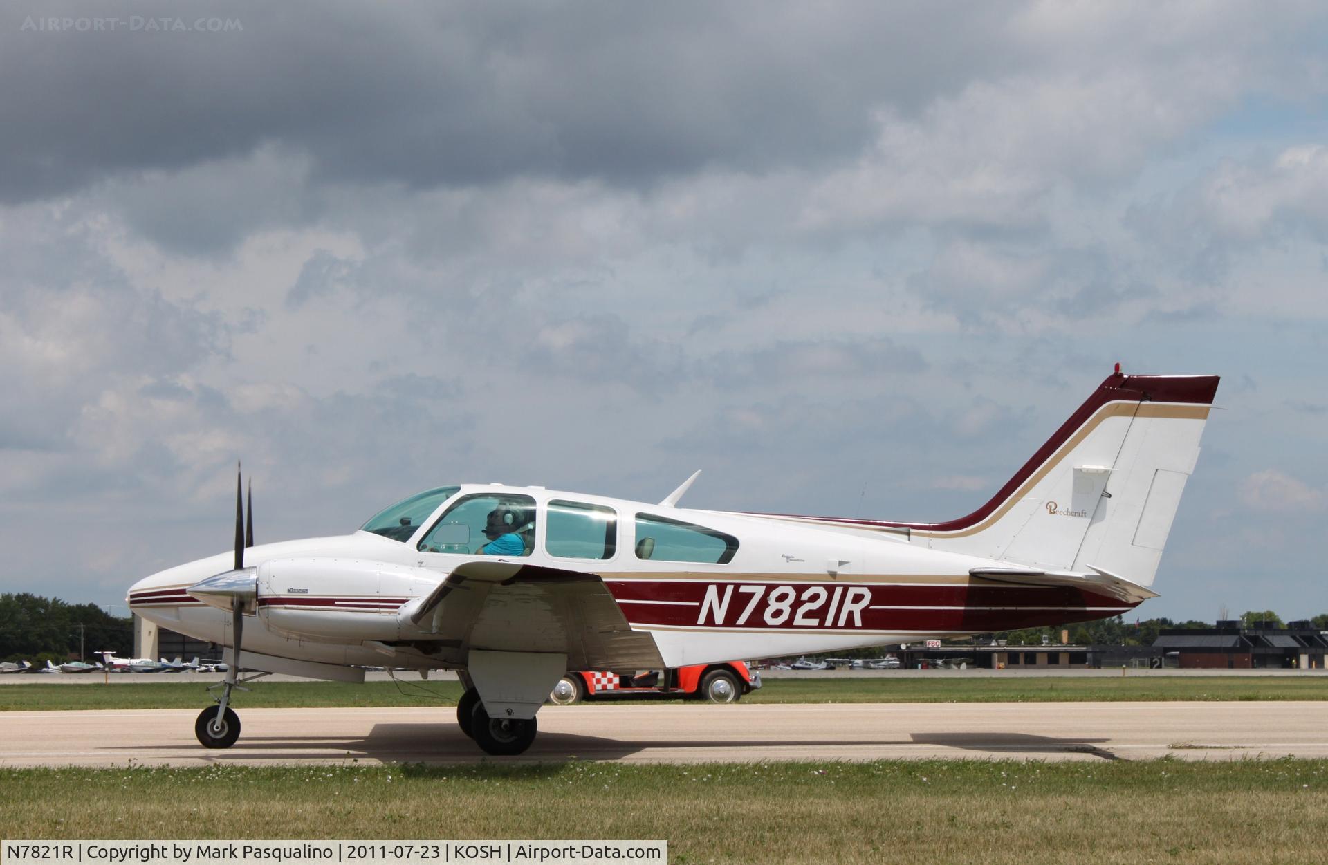 N7821R, 1968 Beech 95-B55 (T42A) Baron C/N TC-1196, Beech B55