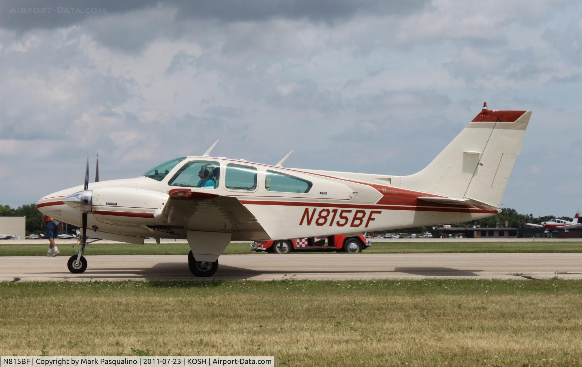 N815BF, 1974 Beech 95-B55 Baron Baron C/N TC-1659, Beech B55