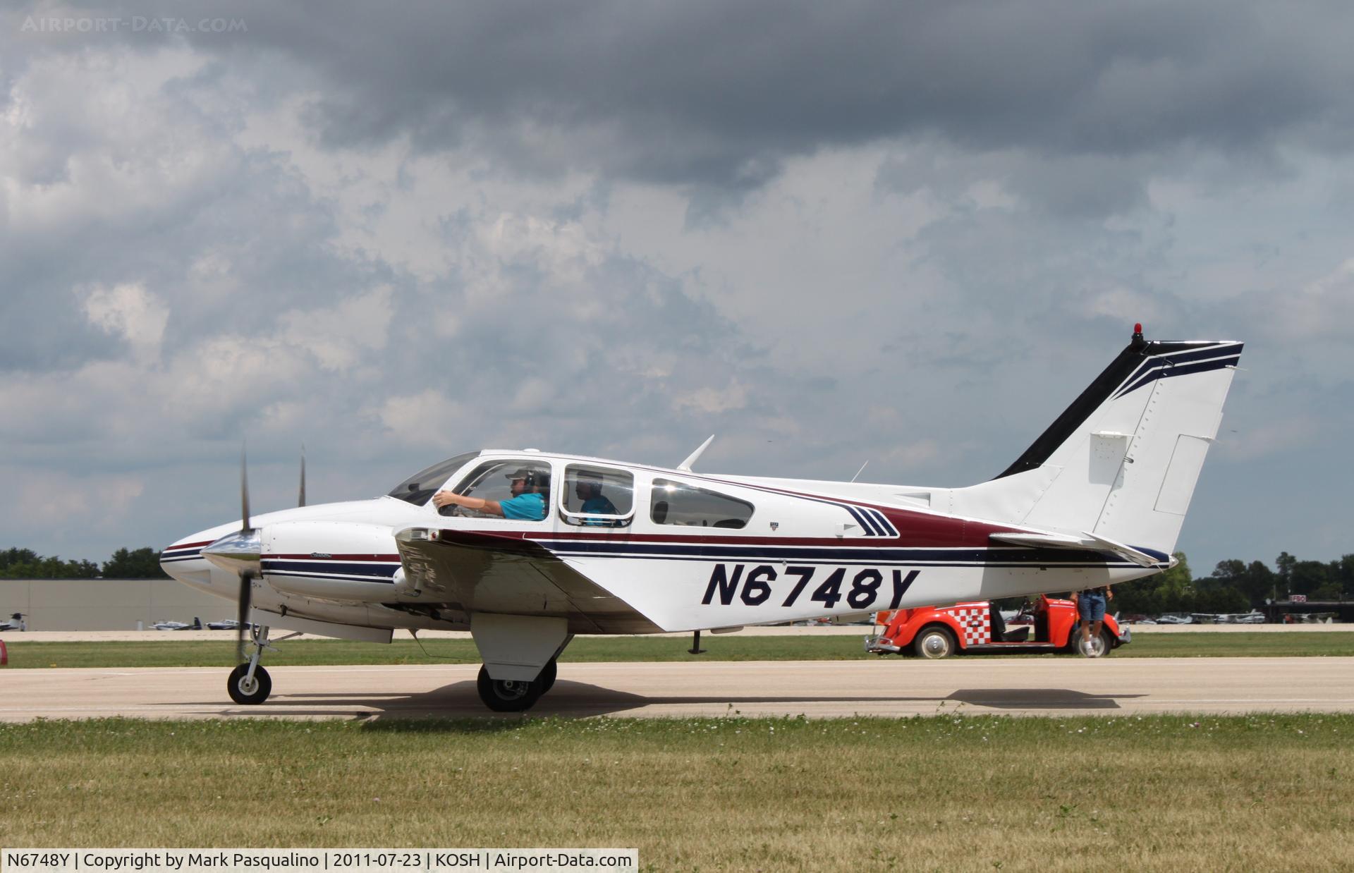 N6748Y, 1980 Beech 95-B55 (T42A) Baron C/N TC-2317, Beech B55