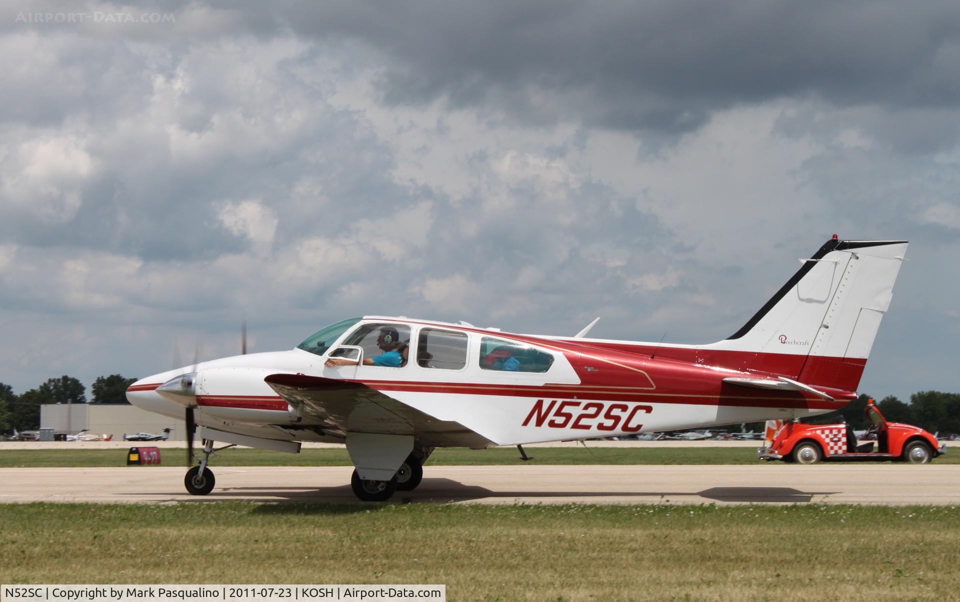 N52SC, 1965 Beech 95-B55 (T42A) Baron C/N TC-951, Beech B55